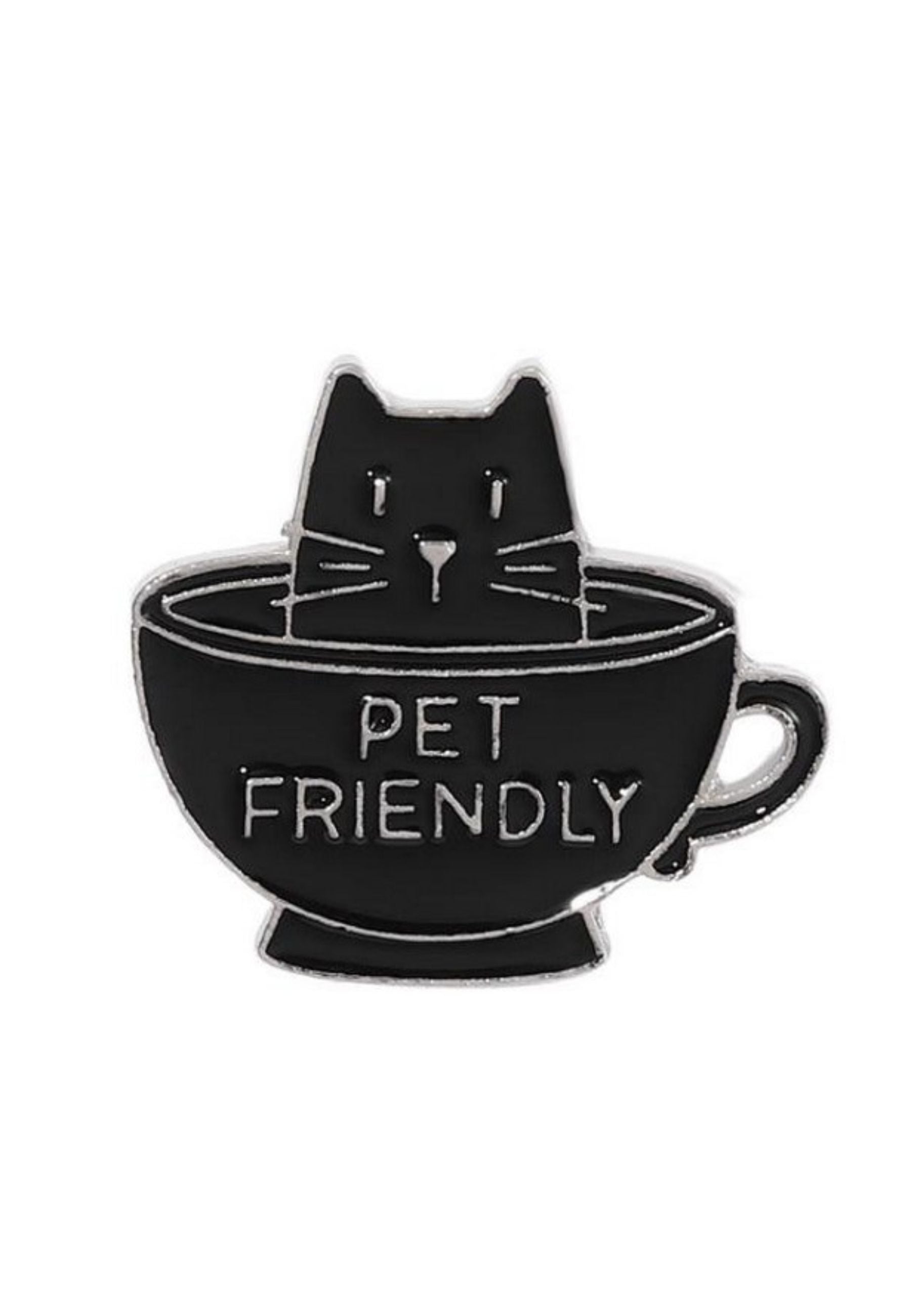 PIN GATO PET FRIENDLY CUP CAT