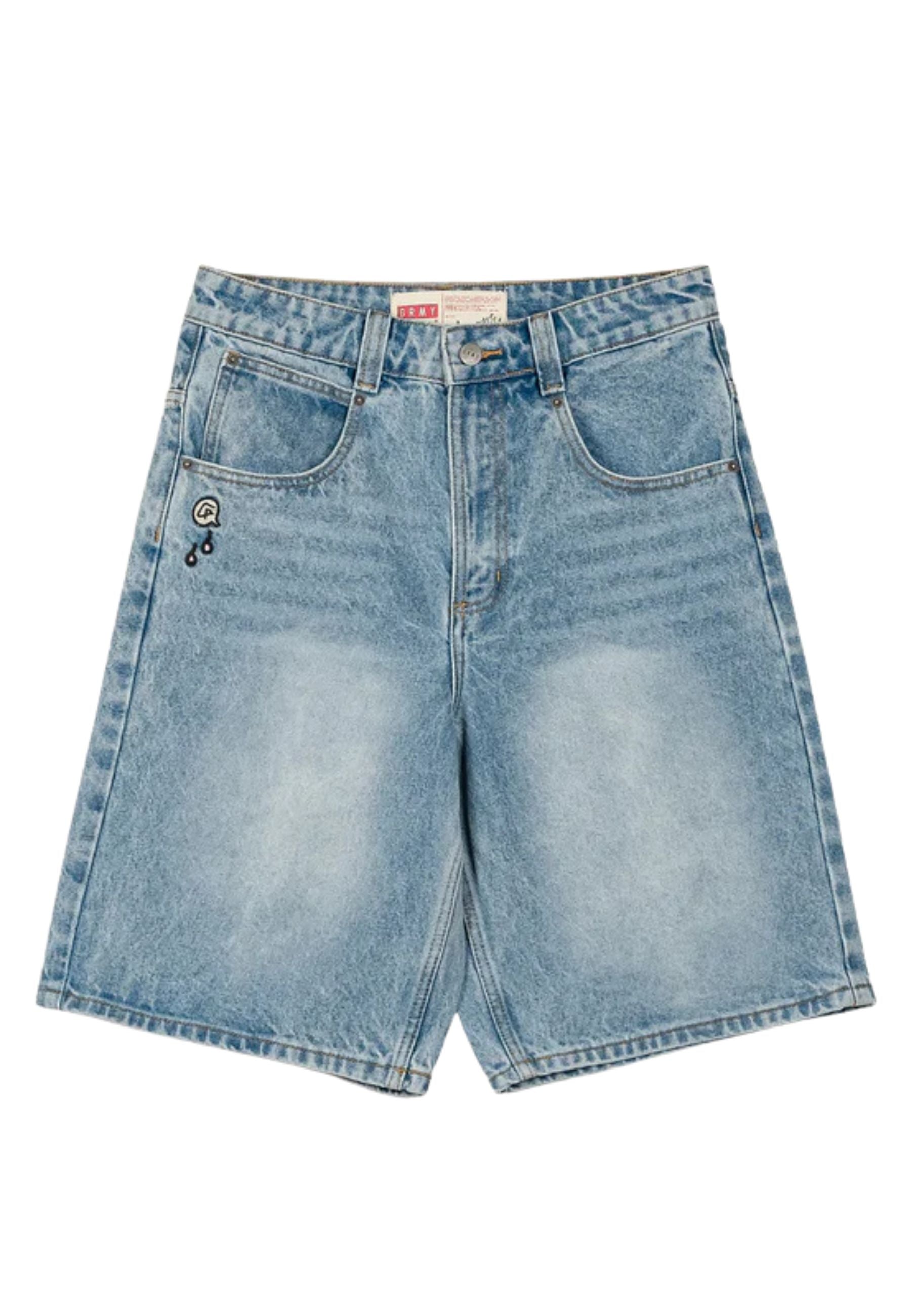BERMUDA GRIMEY STW LAVADA STADUST BAGGY DENIM SHORTS