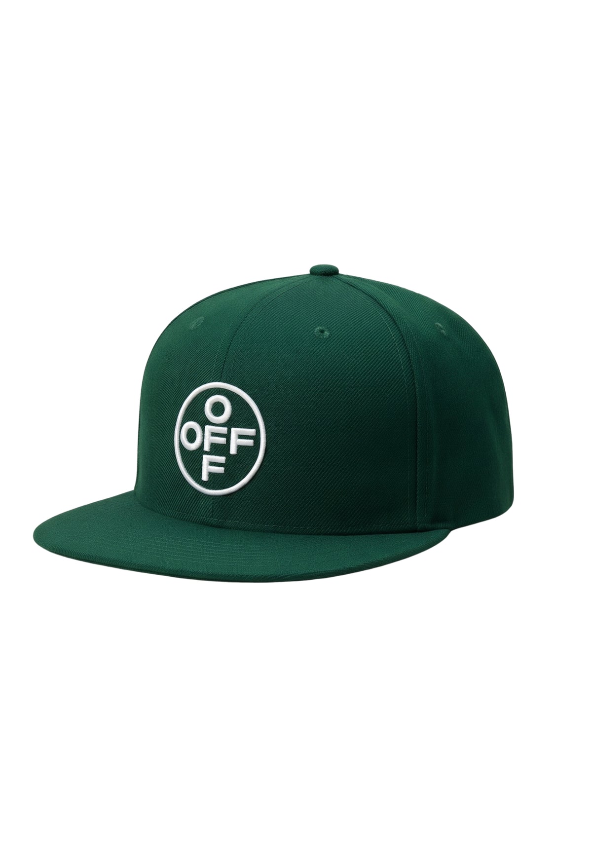 GORRA L/AB c/o Off-White VERDE EMBROIDERED FLAT BRIM TWILL CAP