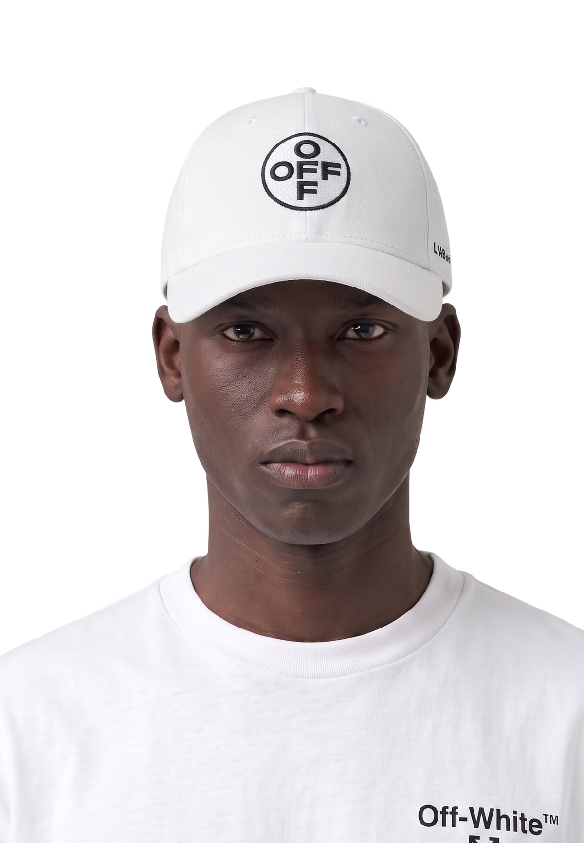 GORRA L/AB c/o Off-White BLANCA EMBROIDERED CURVED BRIM TWILL CAP