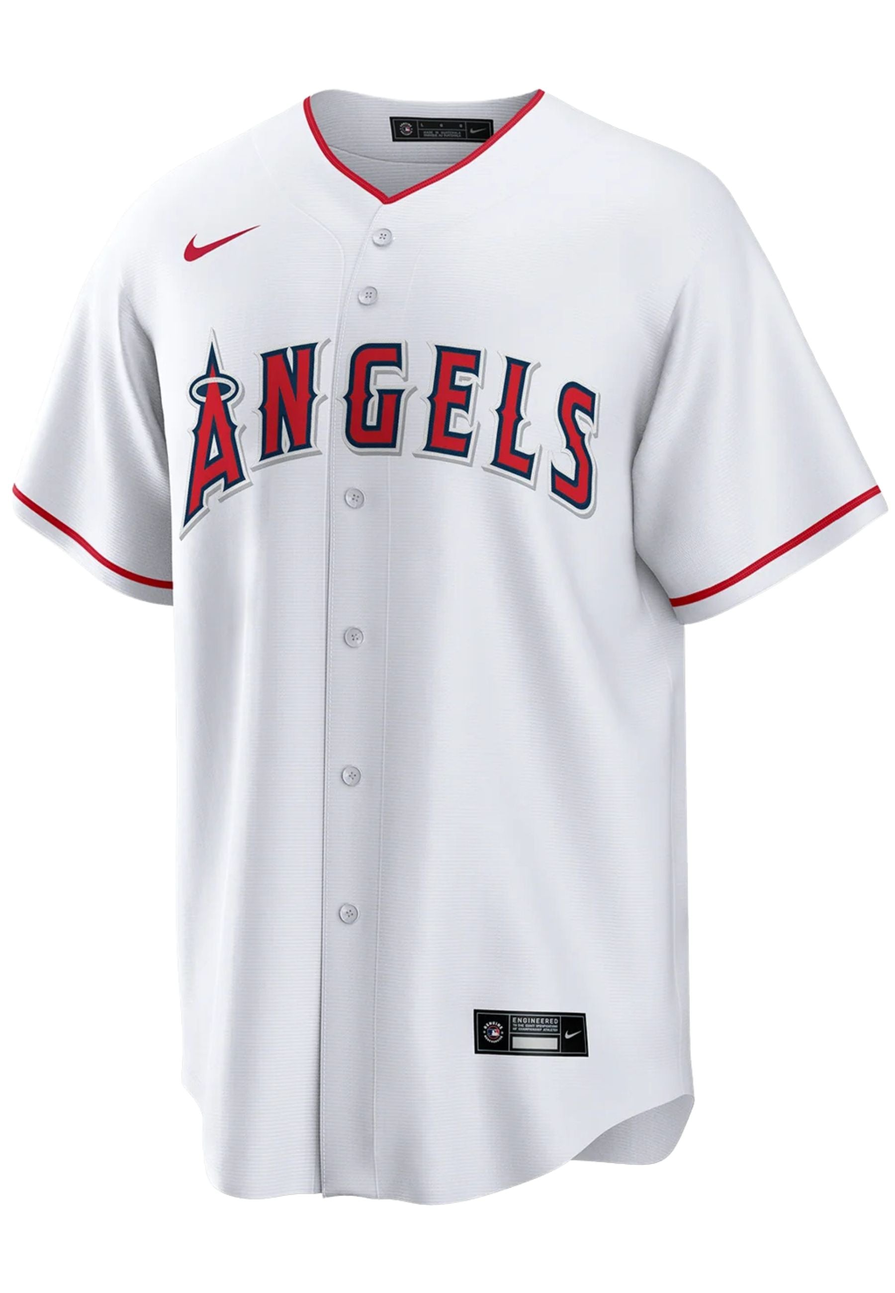 BEISBOLERA NIKE BLANCA ANAHEIM ANGELS BASEBALL JERSEY