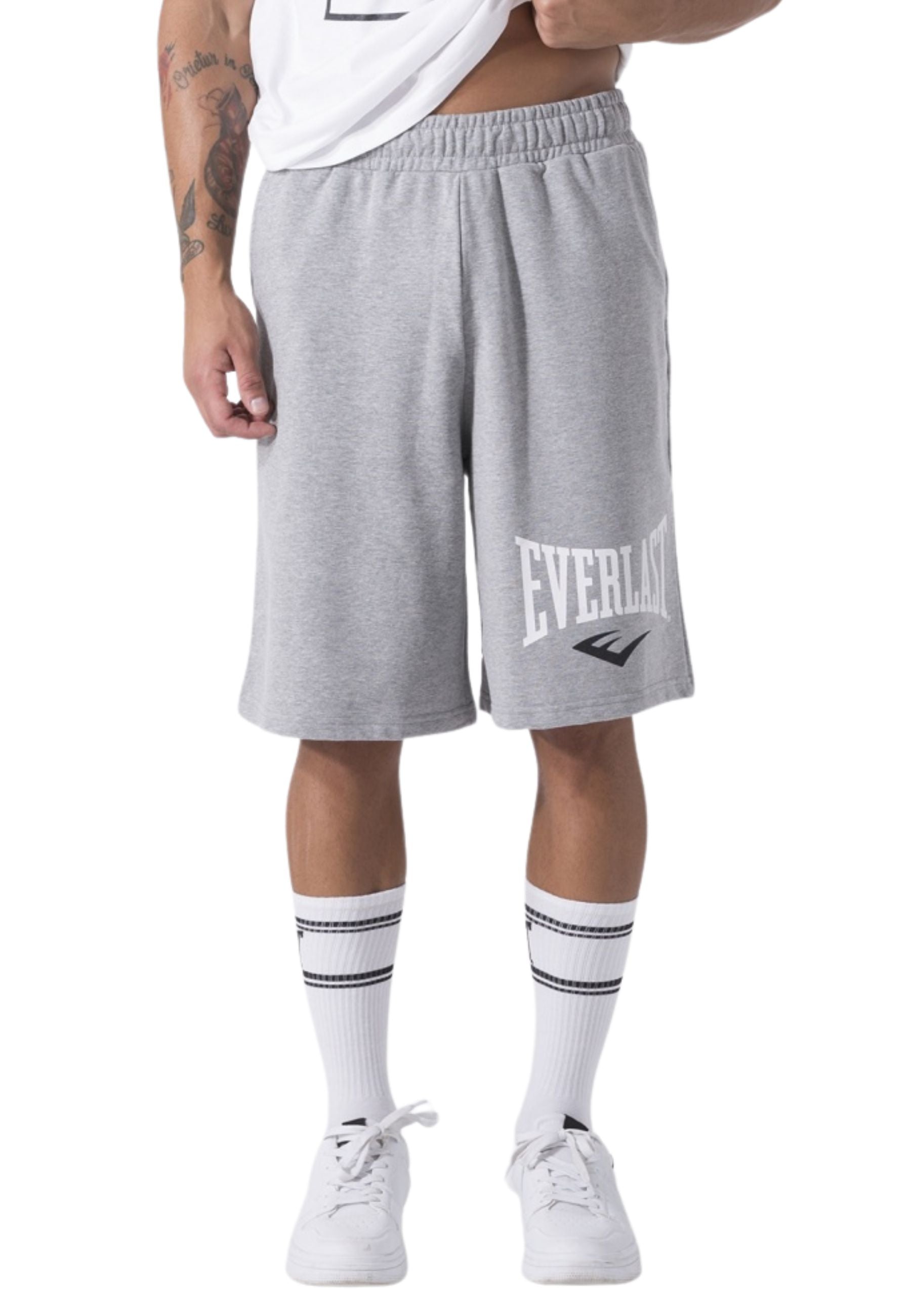 BERMUDA EVERLAST GRIS LFS MAN ICONIC LOGO SHORT