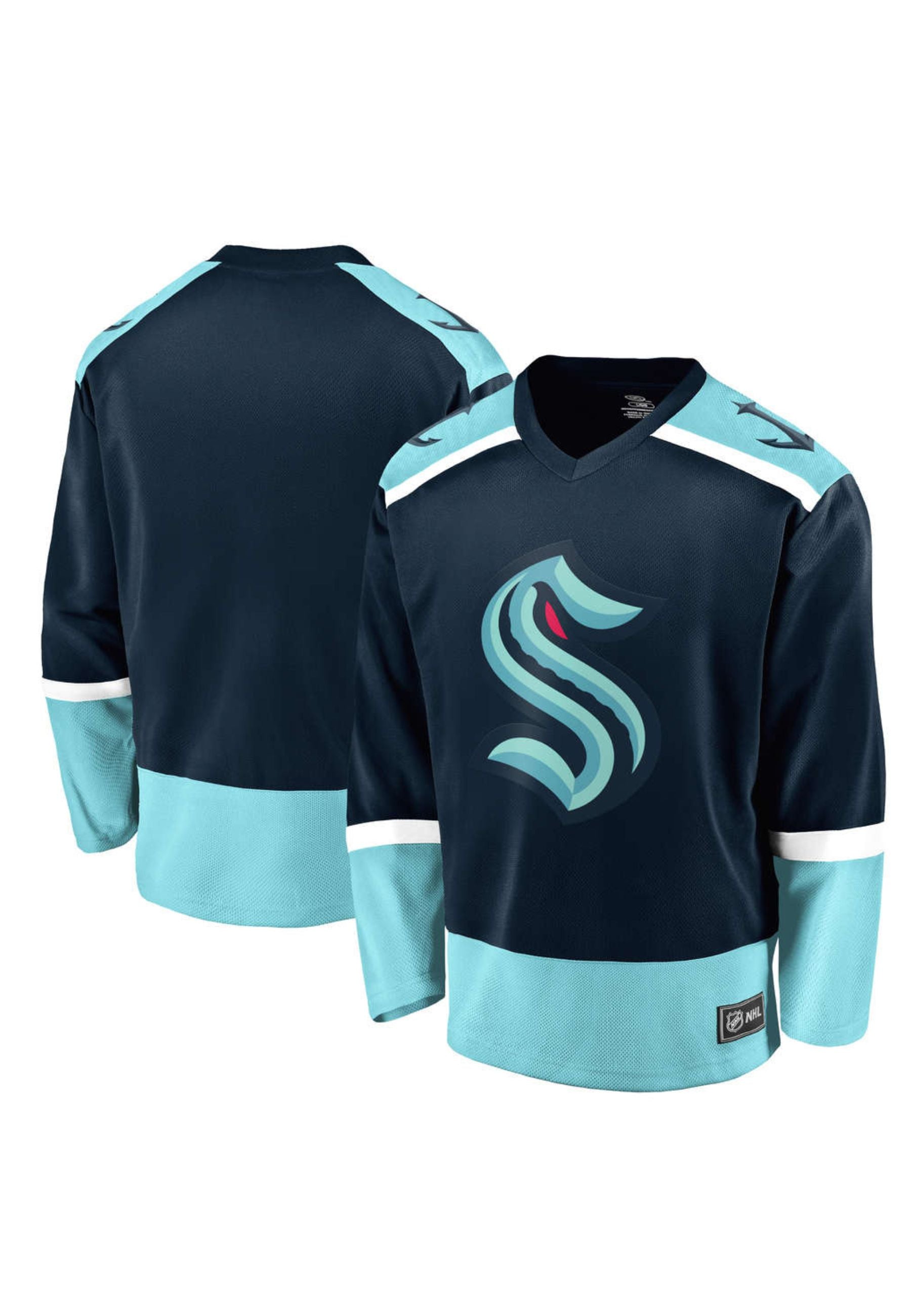 CAMISETA FANATICS MARINO SEATTLE KRAKEN NHL VALUE HOME SHIRT