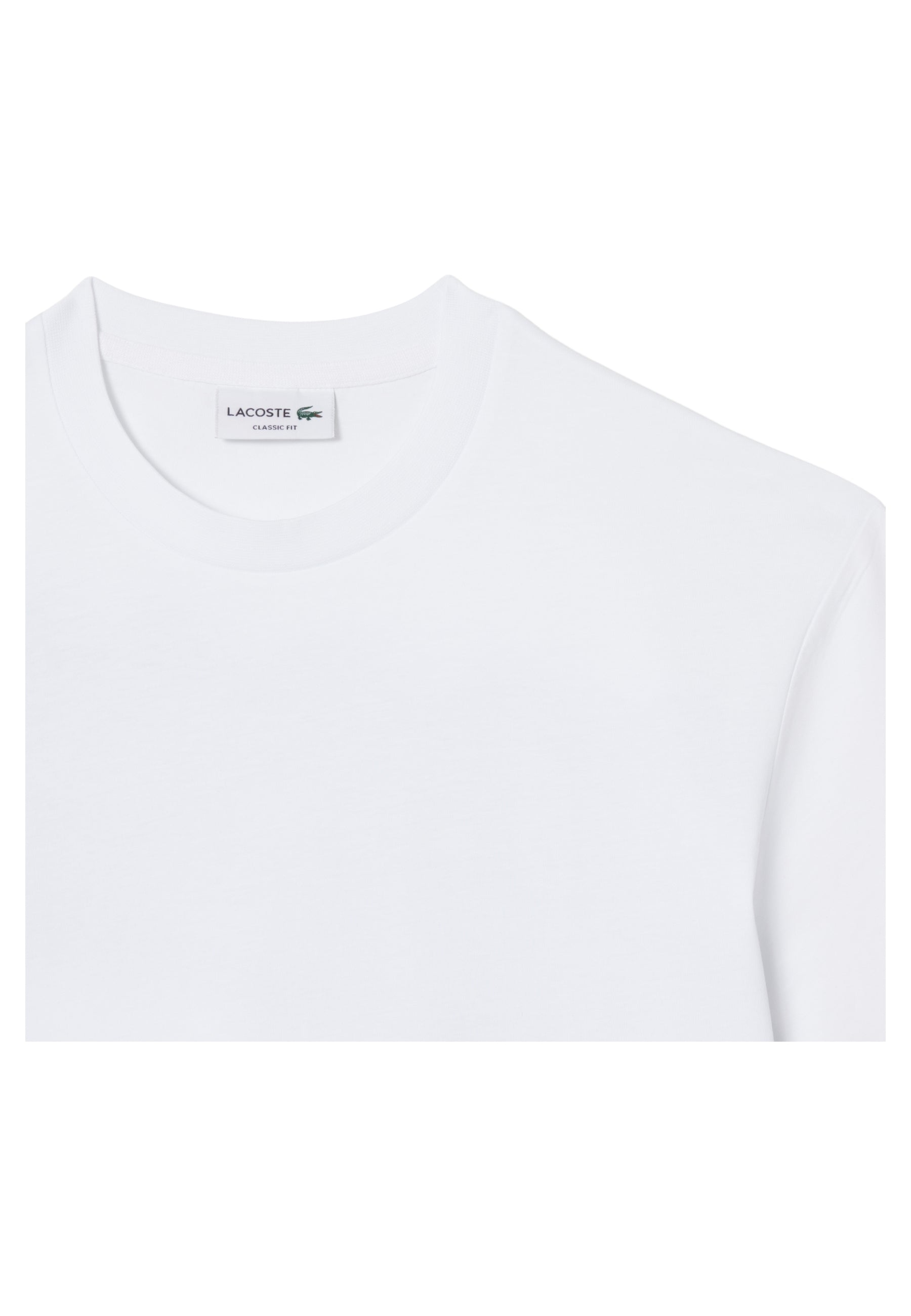 CAMISETA LACOSTE BLANCA PRINTED CROCO TEE