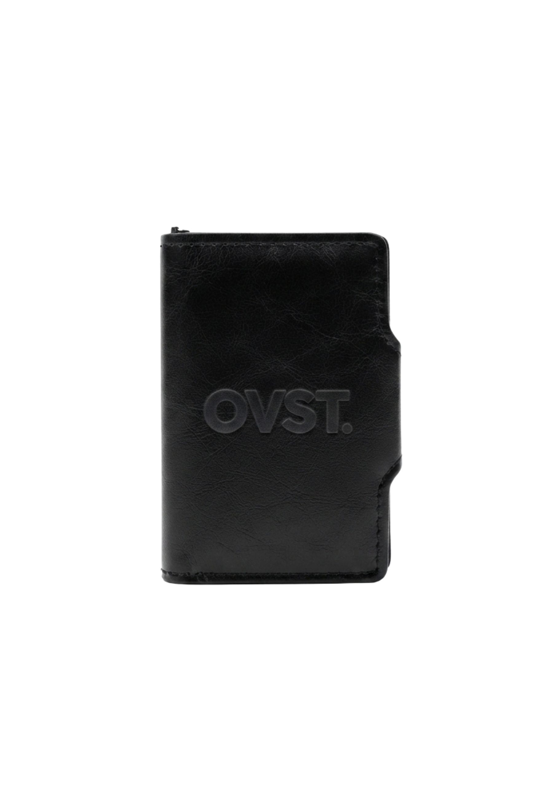 CARTERA NEGRA DOUBLE CARD HOLDER OVST WALLET
