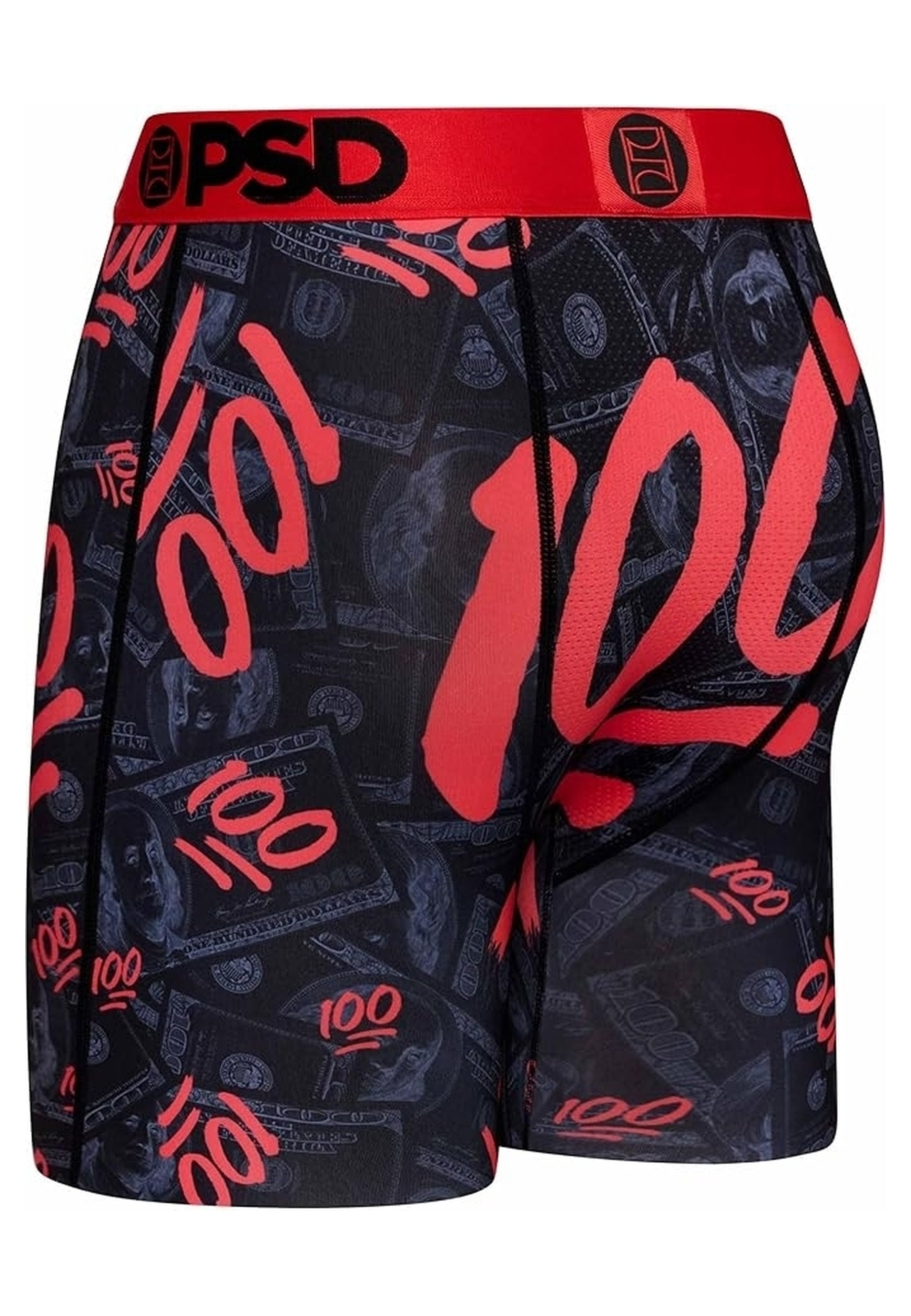 BOXER PSD NEGRO BILLETES ALL 100 CORE FIT LENGHT