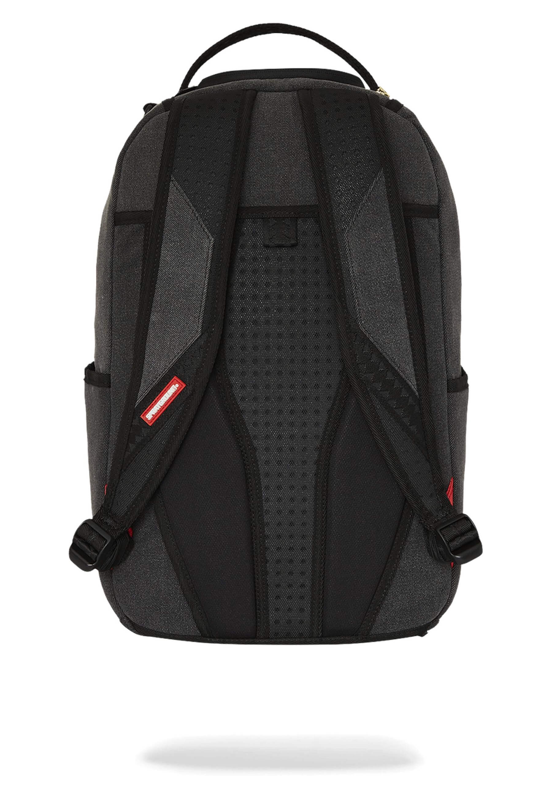 MOCHILA SPRAYGROUND NEGRA SHARK CENTRAL PAINTED DLXS BACKPACK