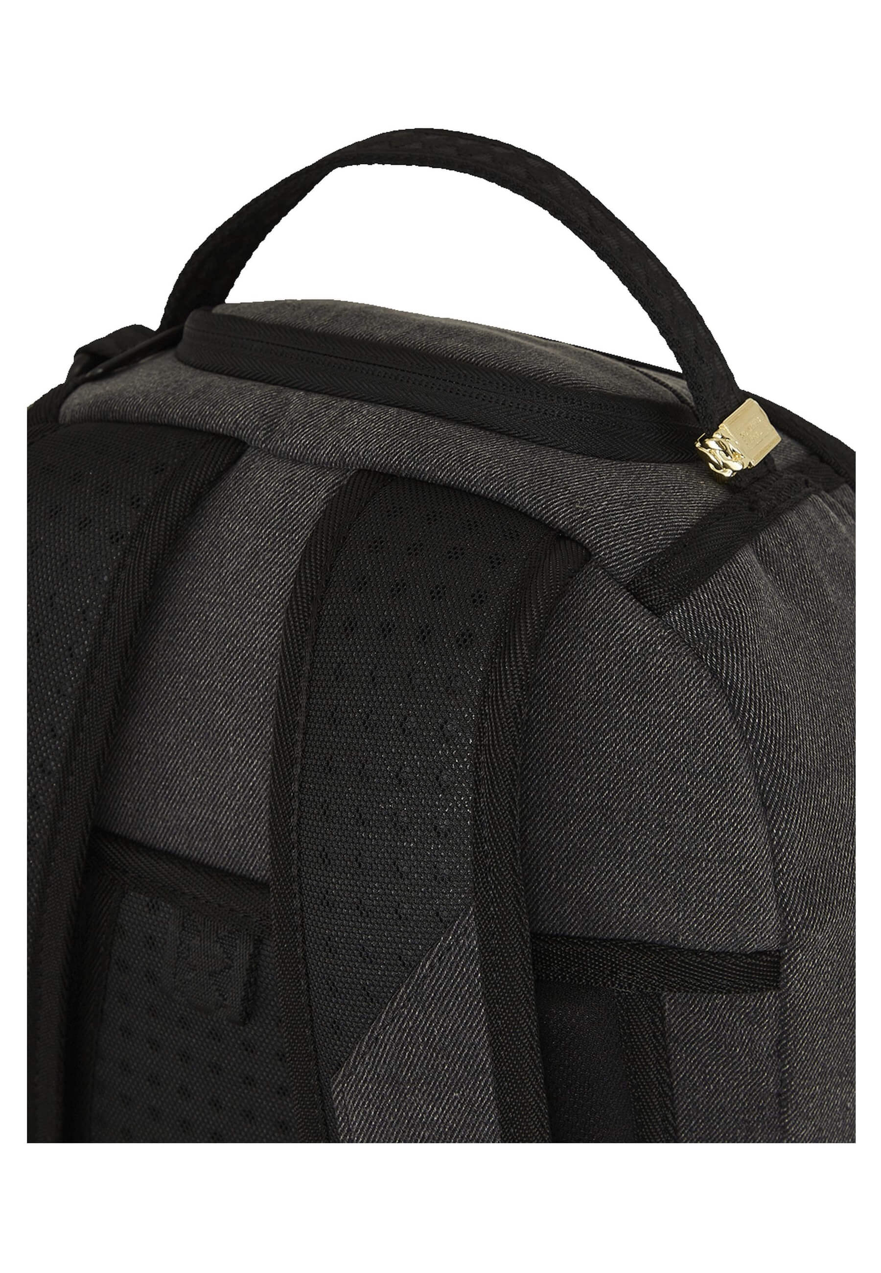 MOCHILA SPRAYGROUND NEGRA SHARK CENTRAL PAINTED DLXS BACKPACK