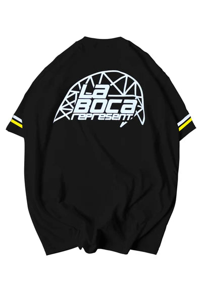 CAMISETA CLAN NEGRA LA BOCA TEE