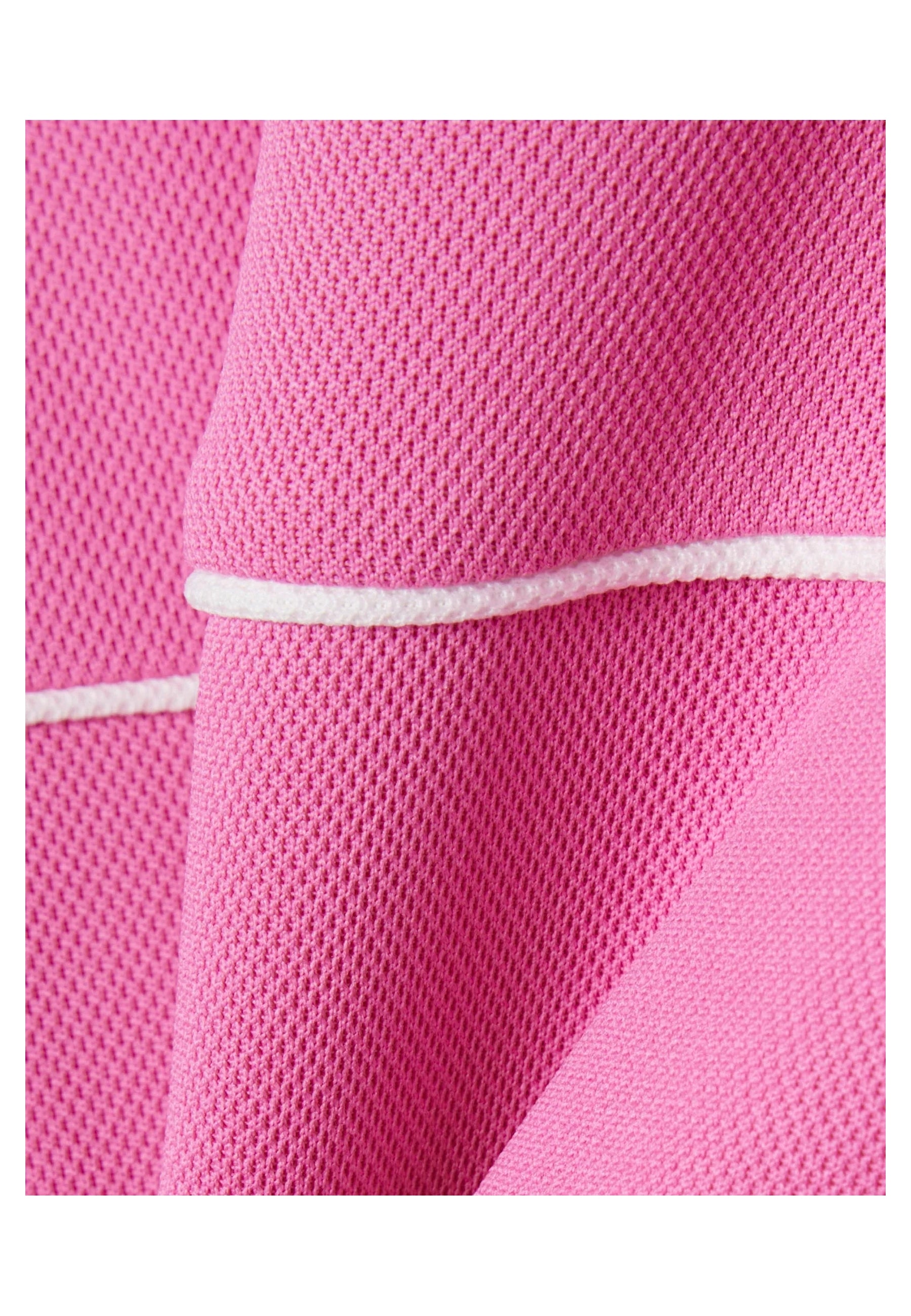 POLO LACOSTE FUXIA CONTRAST RIBETER ULTRA DRY SHIRT