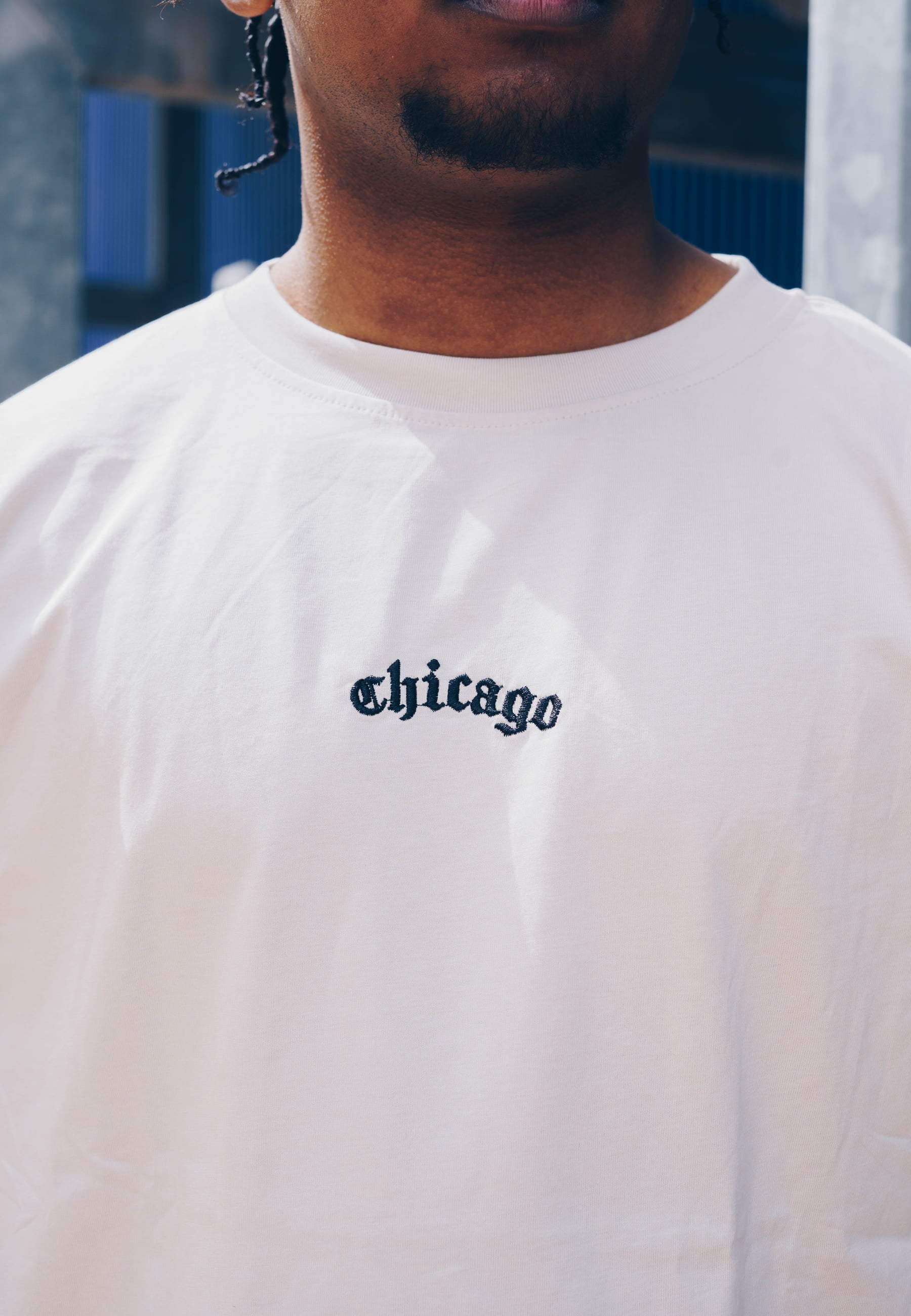 CAMISETA AREA ZERO BEIGE CHICAGO THUNDER BALL OVERSIZED TEE