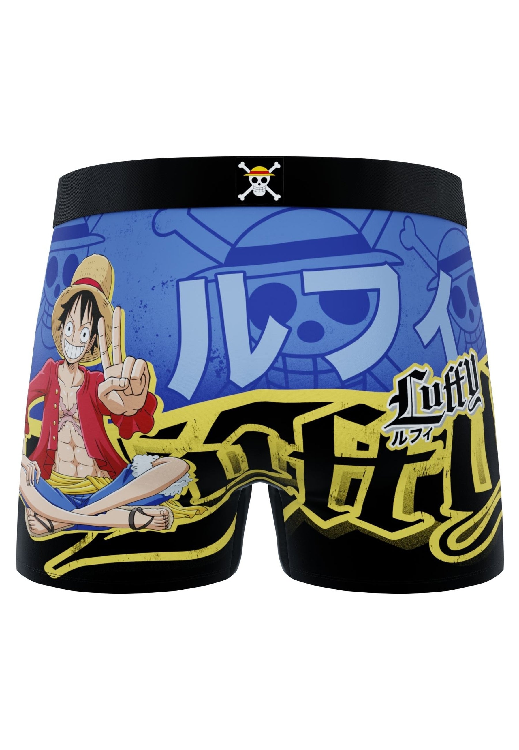 BOXER FREEGUN ONE PIECE LUFFY OP5 LUF STANDARD LENGHT BRIEF