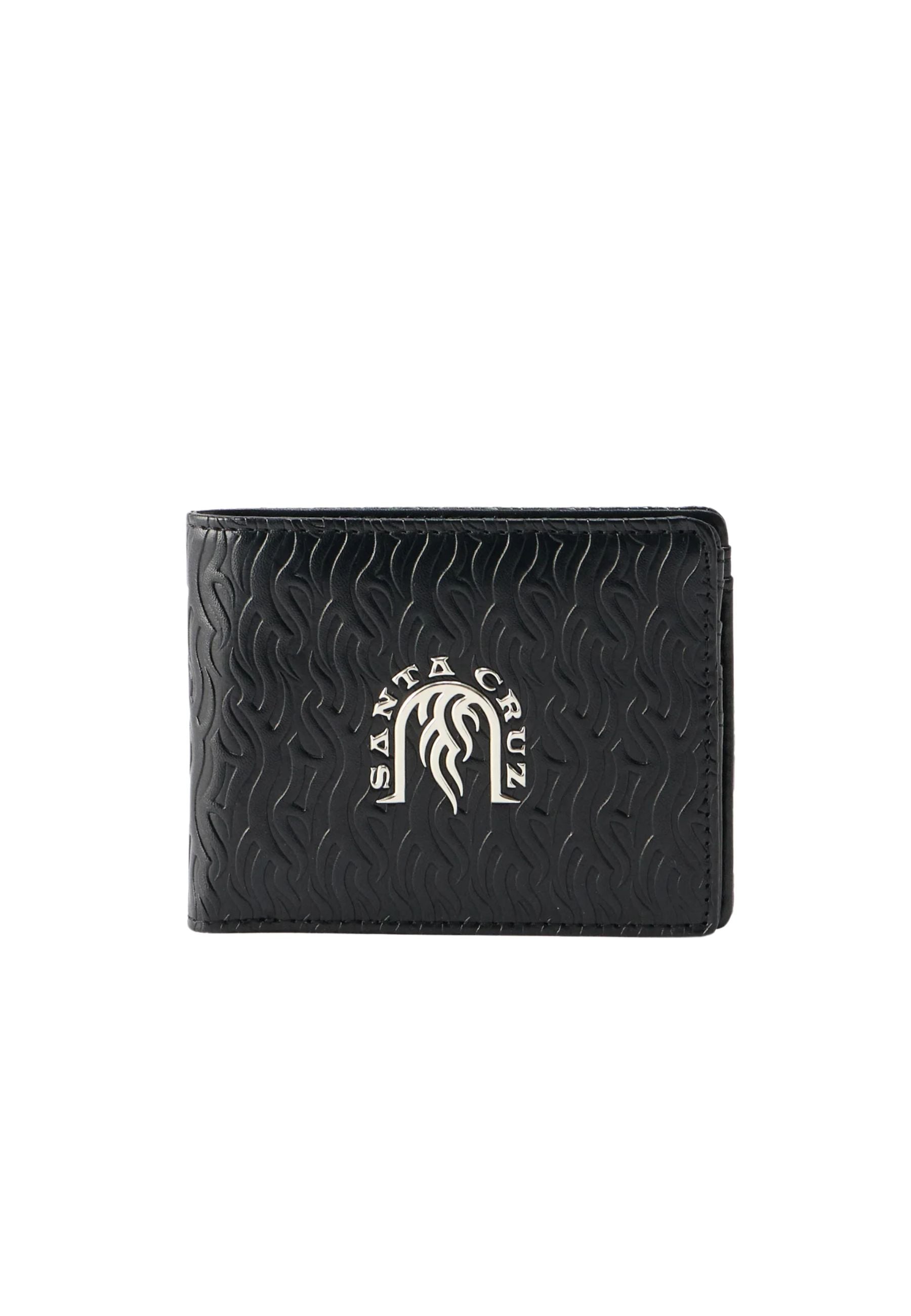 CARTERA SANTA CRUZ NEGRA DRESSEN TRIBAL FAKE LEATHER WALLET
