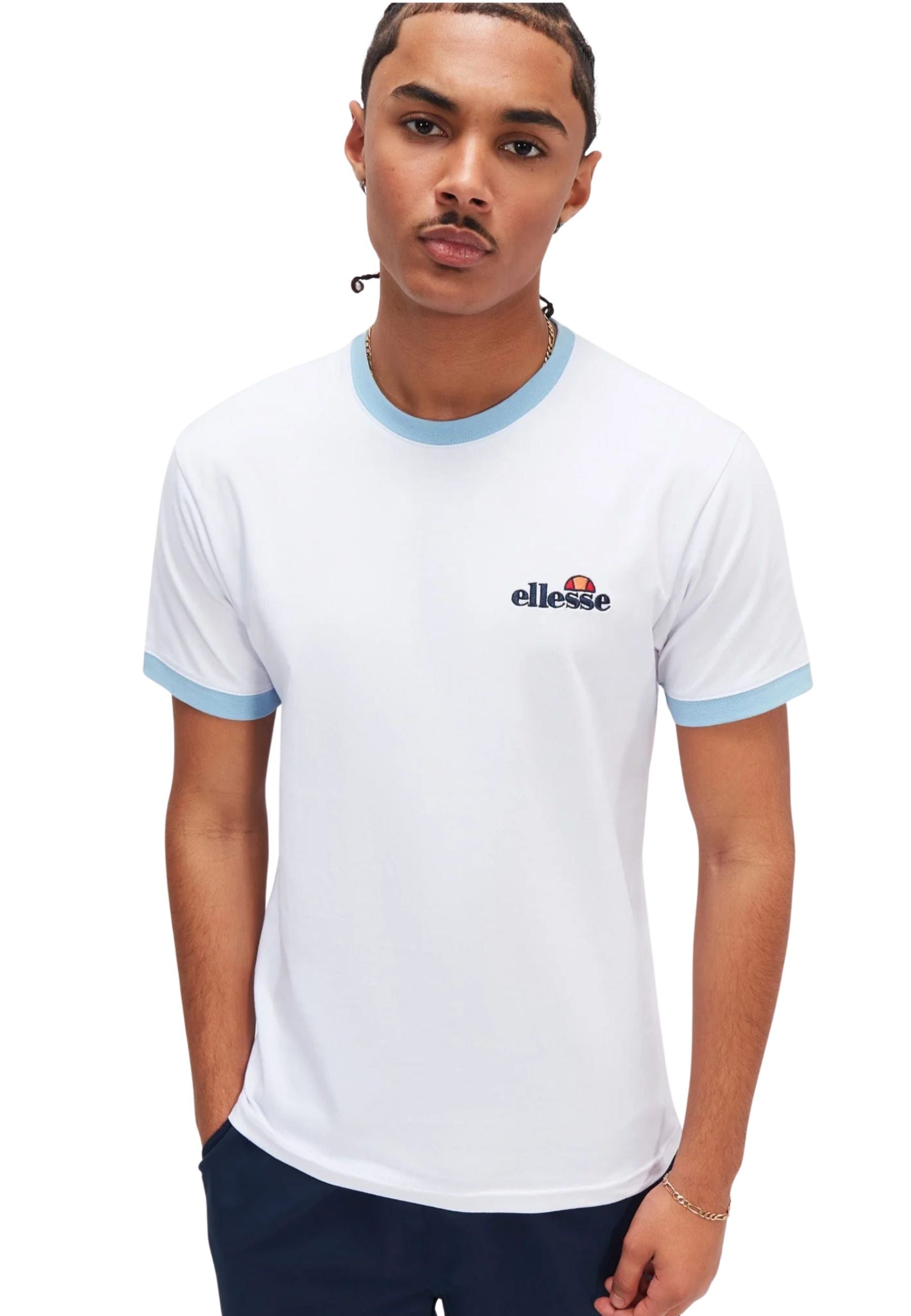 CAMISETA ELLESSE BLANCA AQUA MEDUNO TEE
