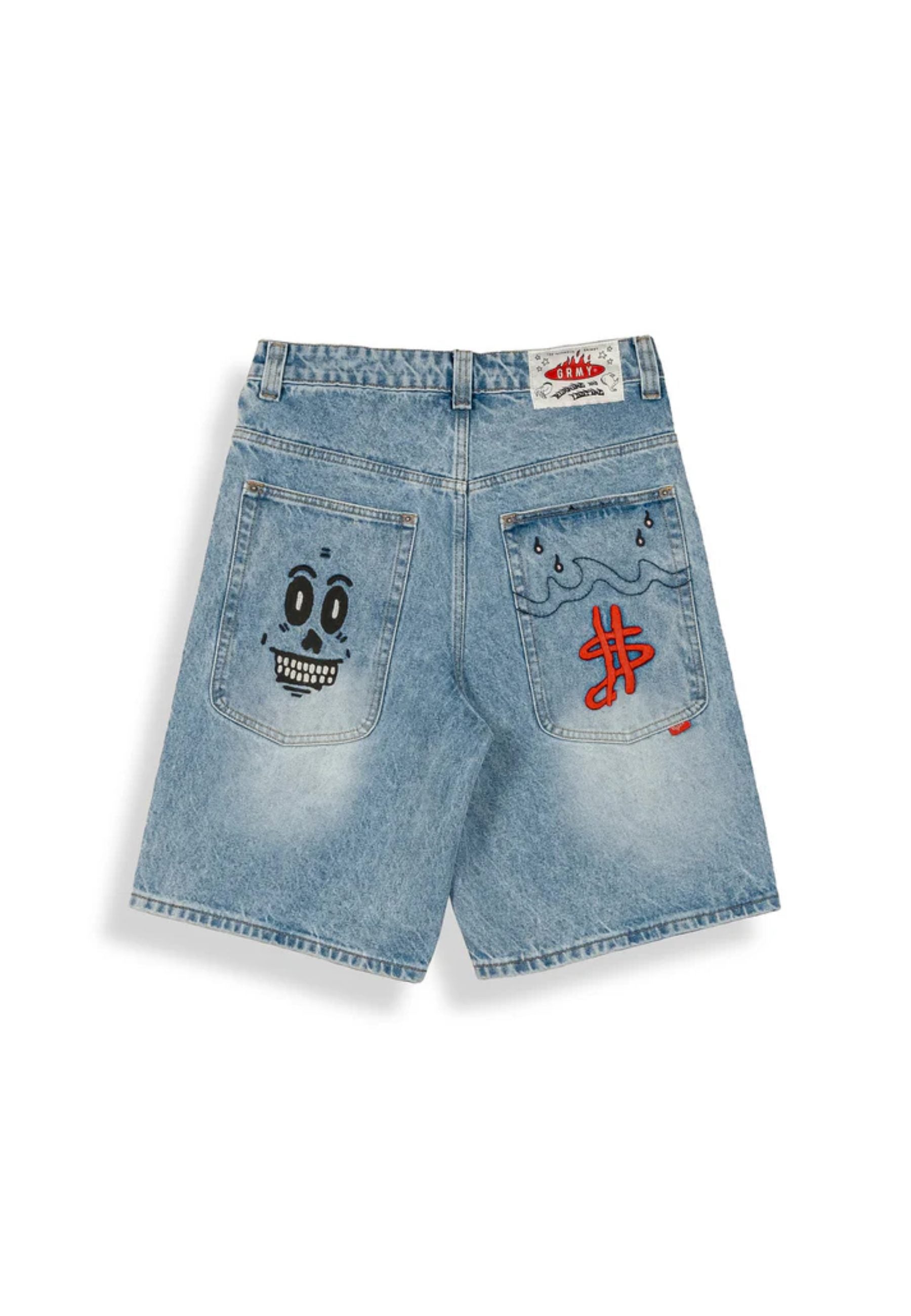 BERMUDA GRIMEY STW LAVADA STADUST BAGGY DENIM SHORTS