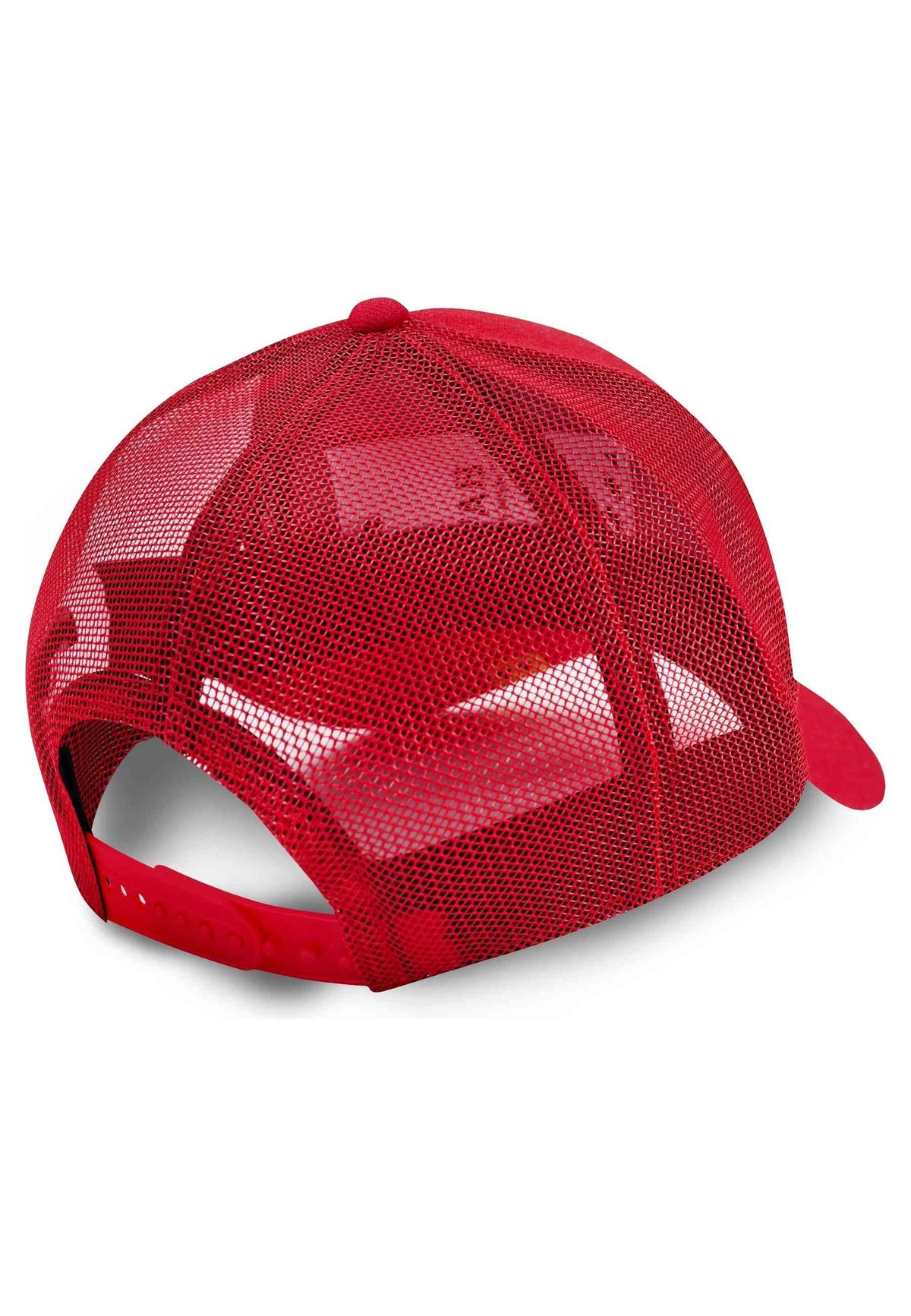 CAPPELLO L/AB c/o Off-White ROSSO CLAMP ARROWS CURVED BRIM TRUCKER CAP