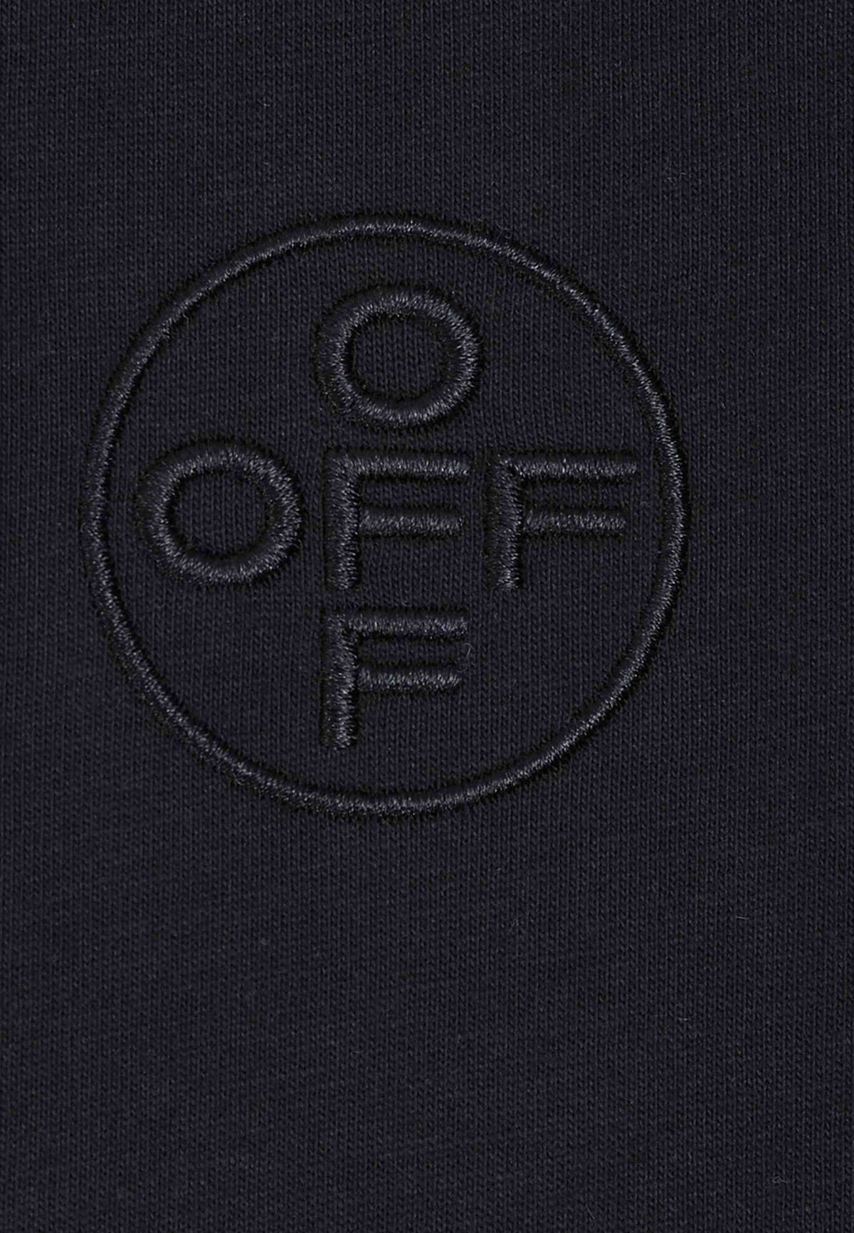 L/AB c/o Off-White BLACK CHEST LOGO CLASSIC CREW UNDERSHIRT