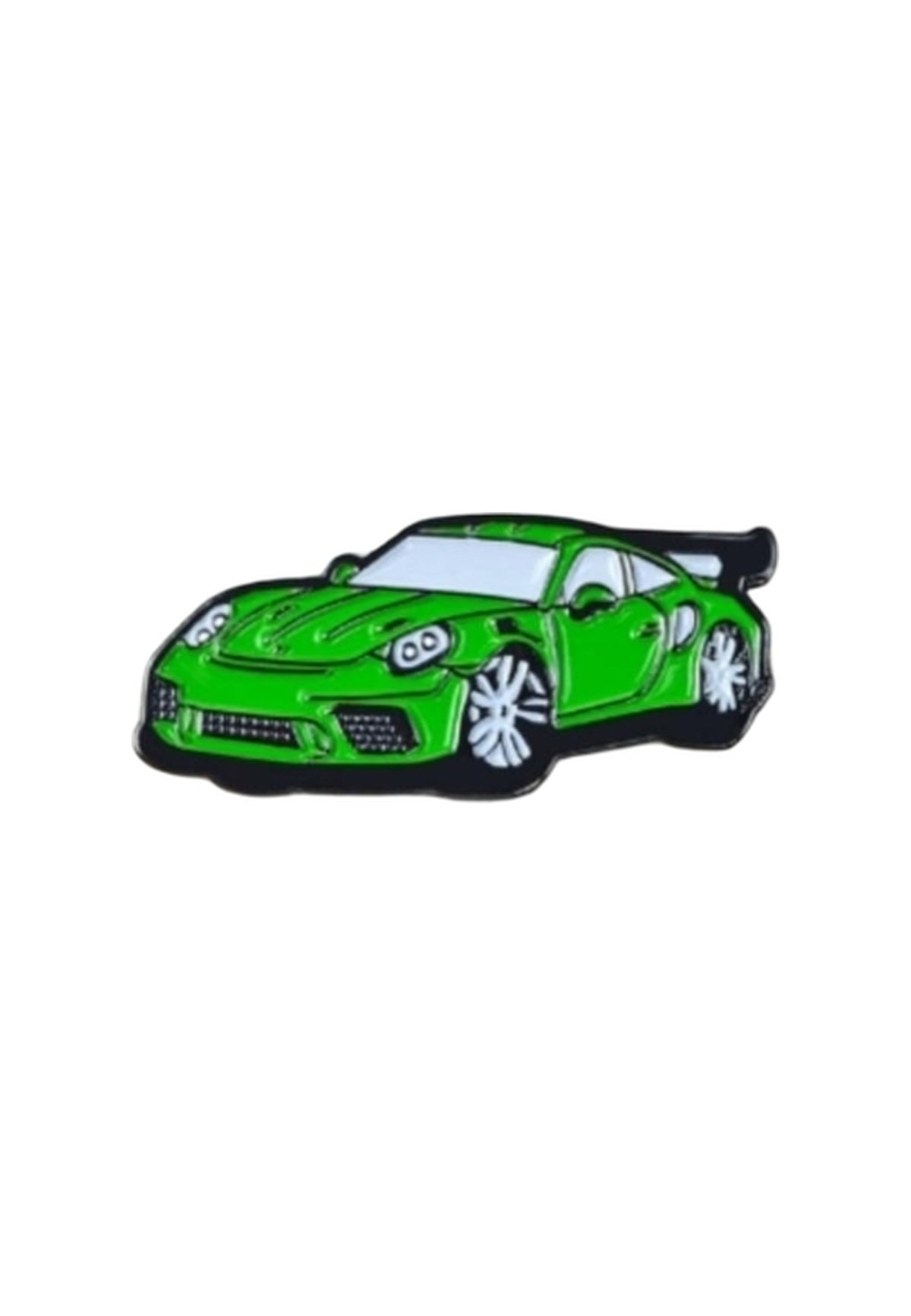 PIN GREEN SPORT CAR