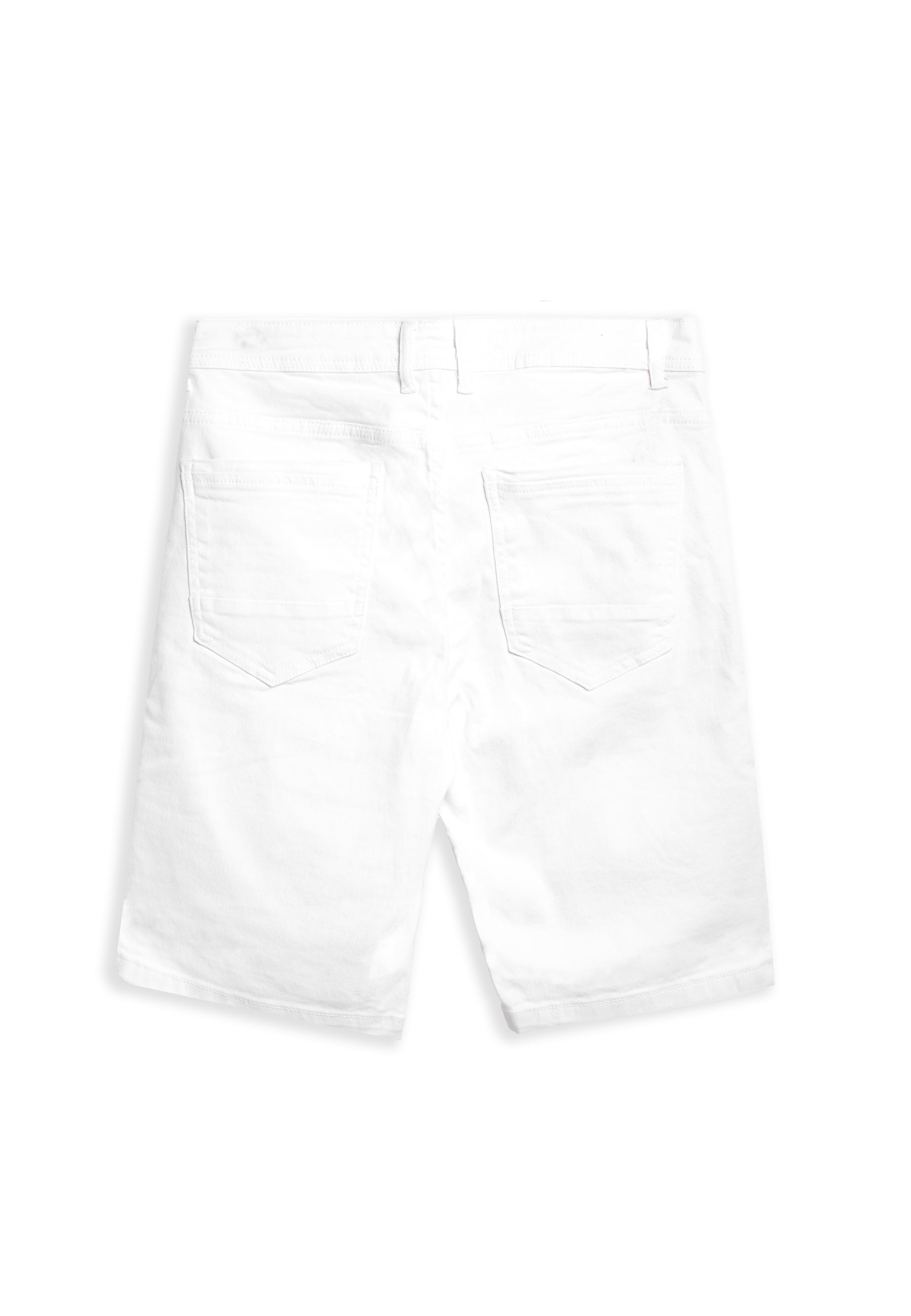 BERMUDA AREA ZERO BLANCA FRONT ZIPPER SHORT
