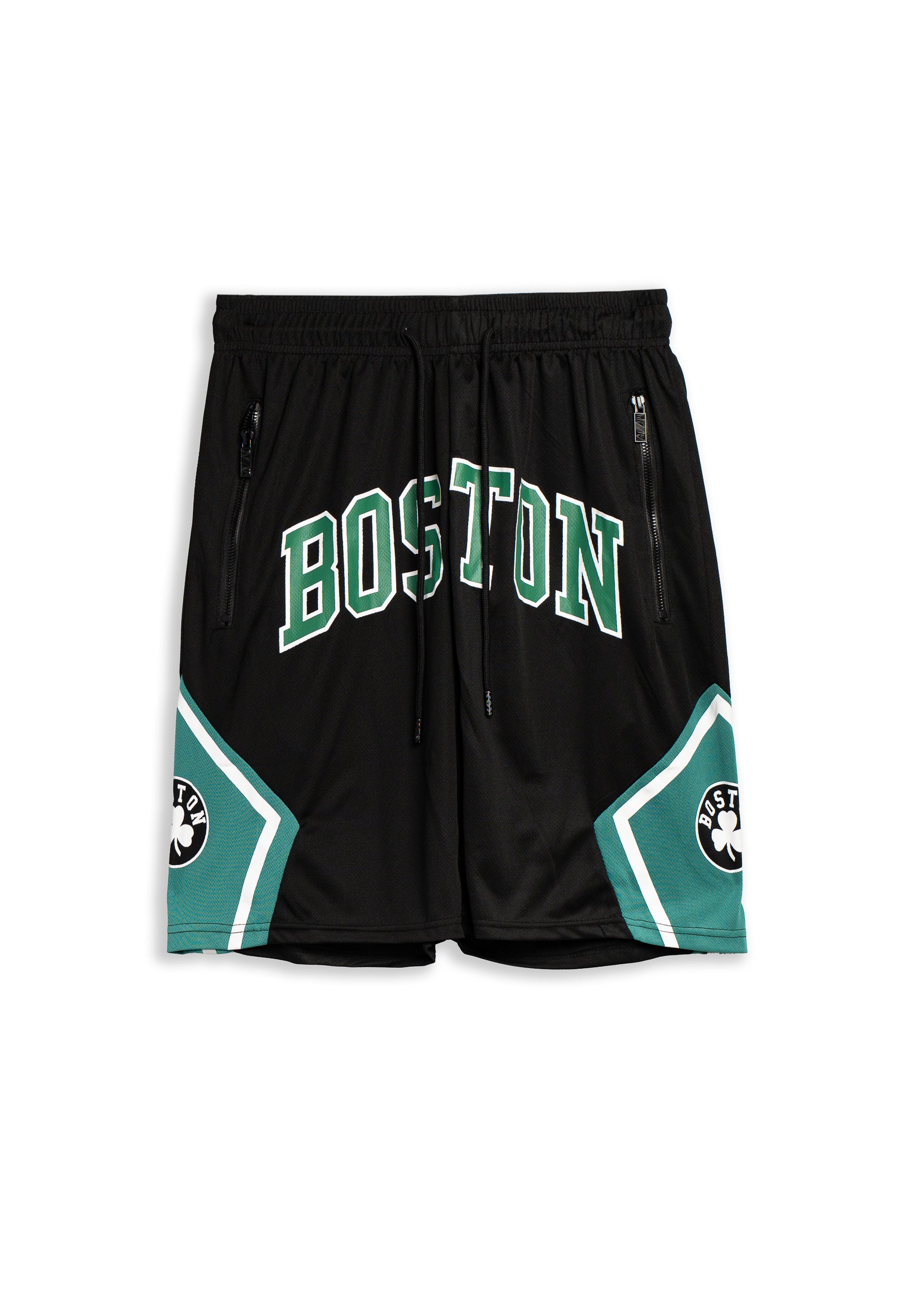 BERMUDA NEGRA BOSTON CLOVERS LOW BAND SHORT