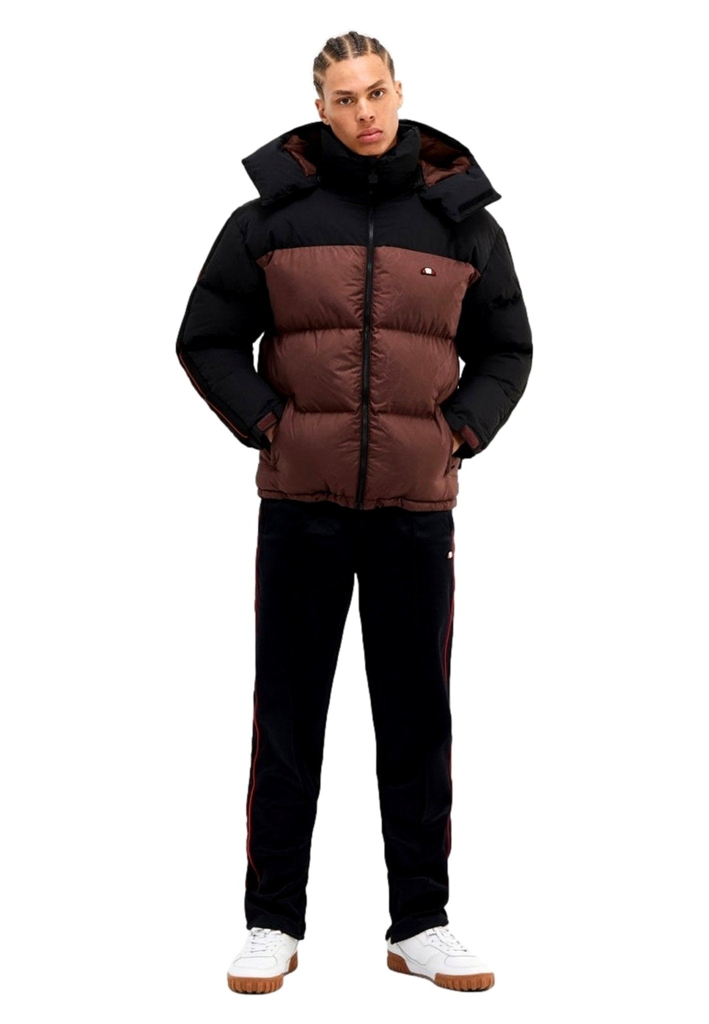 ABRIGO ELLESSE MARRON APPIANI 2 PADDED JACKET - AREA ZERO