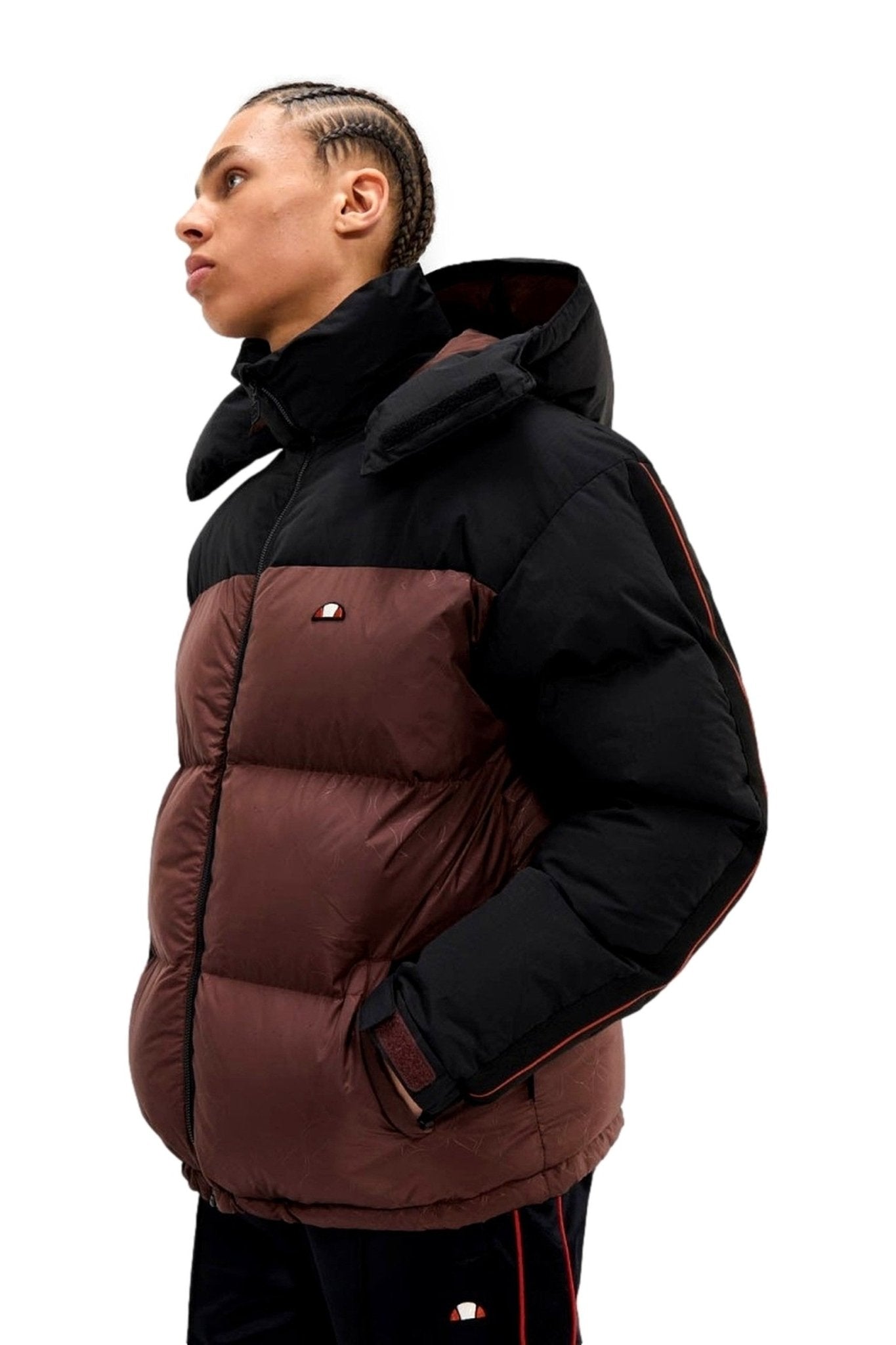 ABRIGO ELLESSE MARRON APPIANI 2 PADDED JACKET - AREA ZERO