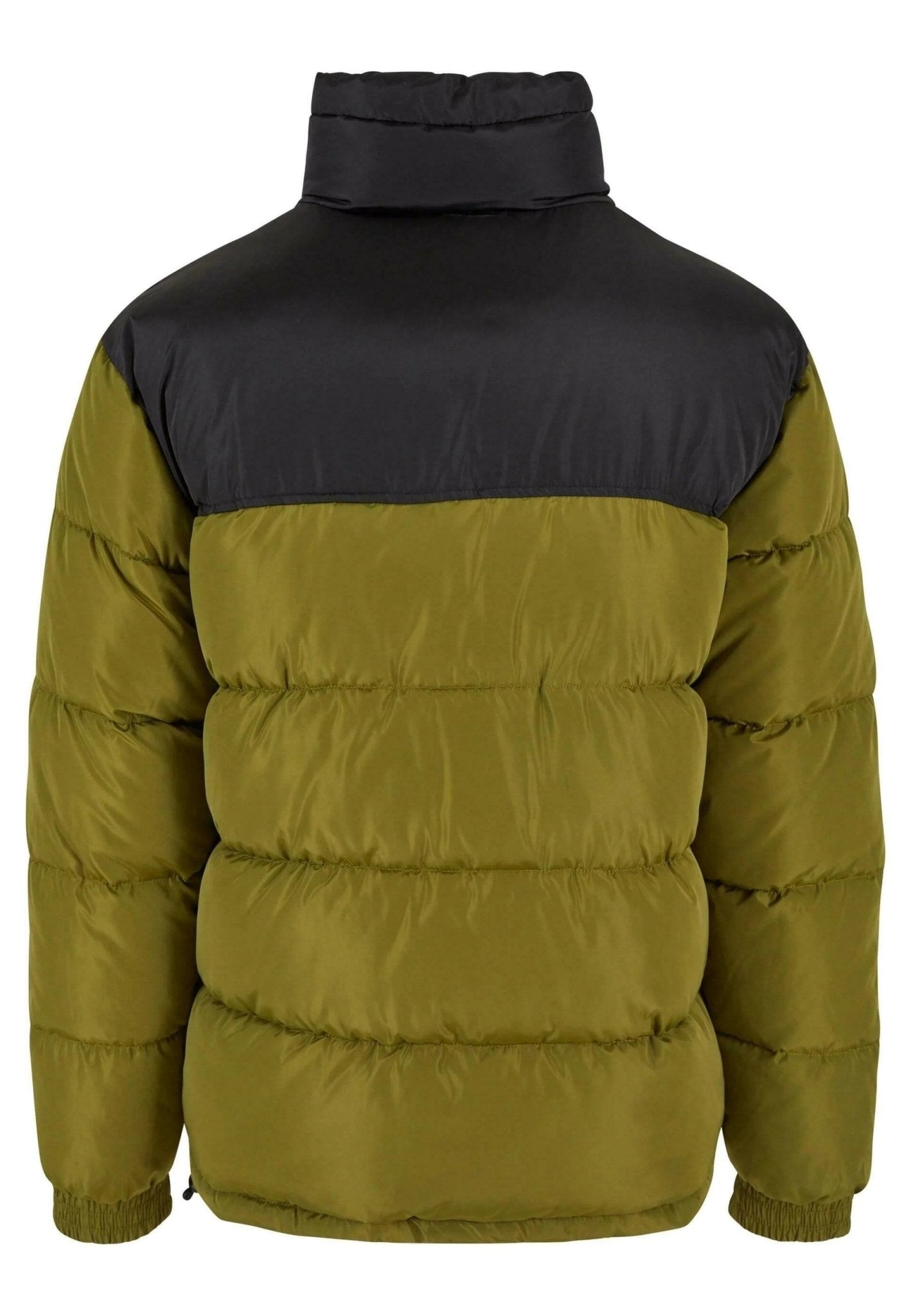 ABRIGO KARL KANI VERDE COMBINADO RETRO ESSENTIAL PUFFER JACKET - AREA ZERO