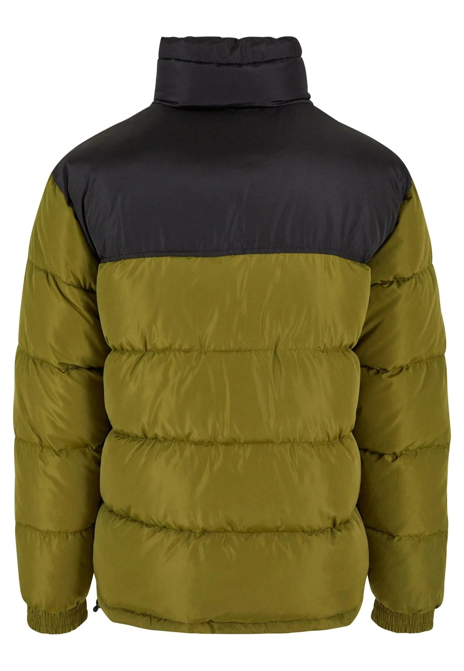 ABRIGO KARL KANI VERDE COMBINADO RETRO ESSENTIAL PUFFER JACKET