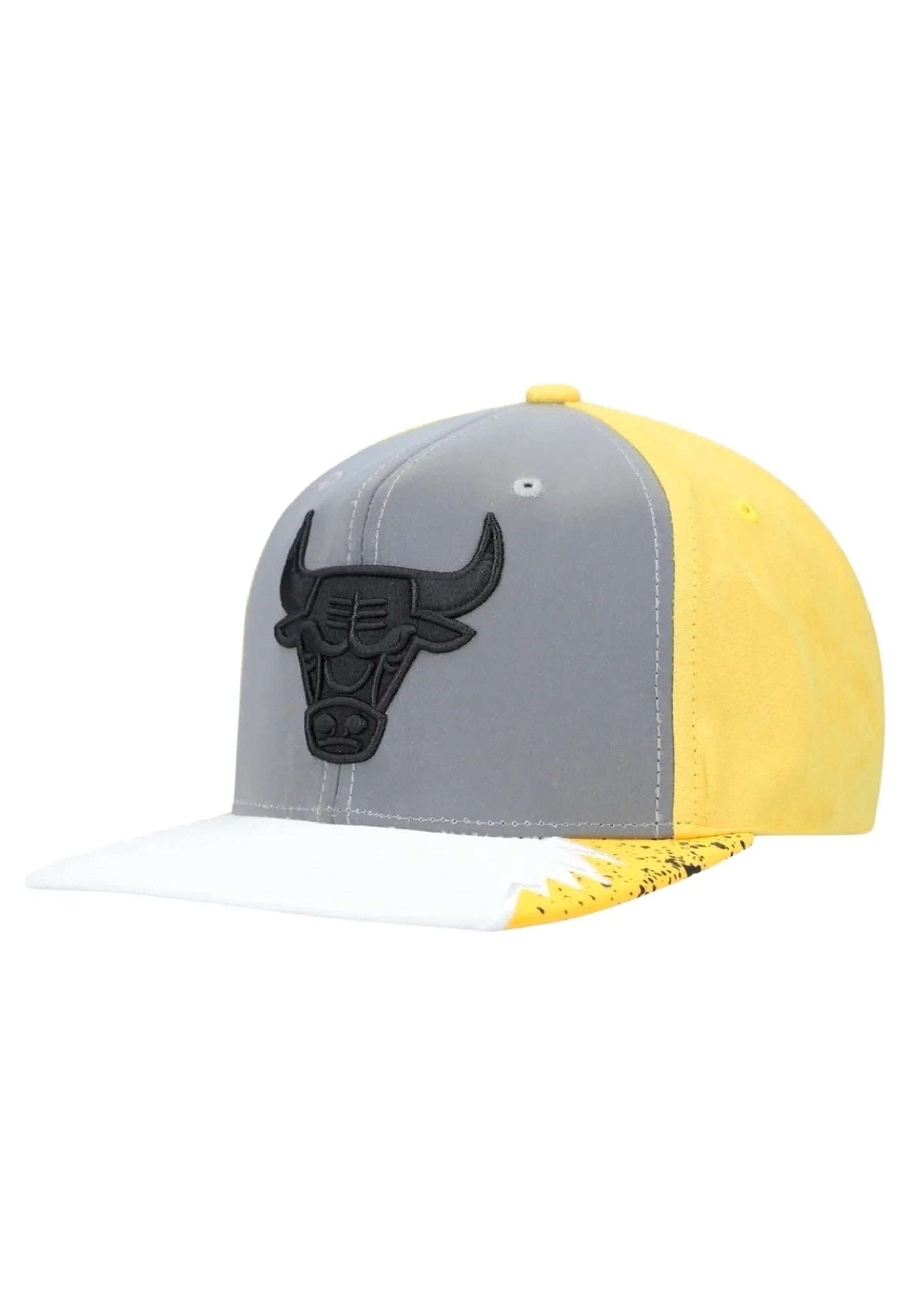 GORRA MITCHELL & NESS BLANCA/AMARILLA DAY 5 SNAPBACK