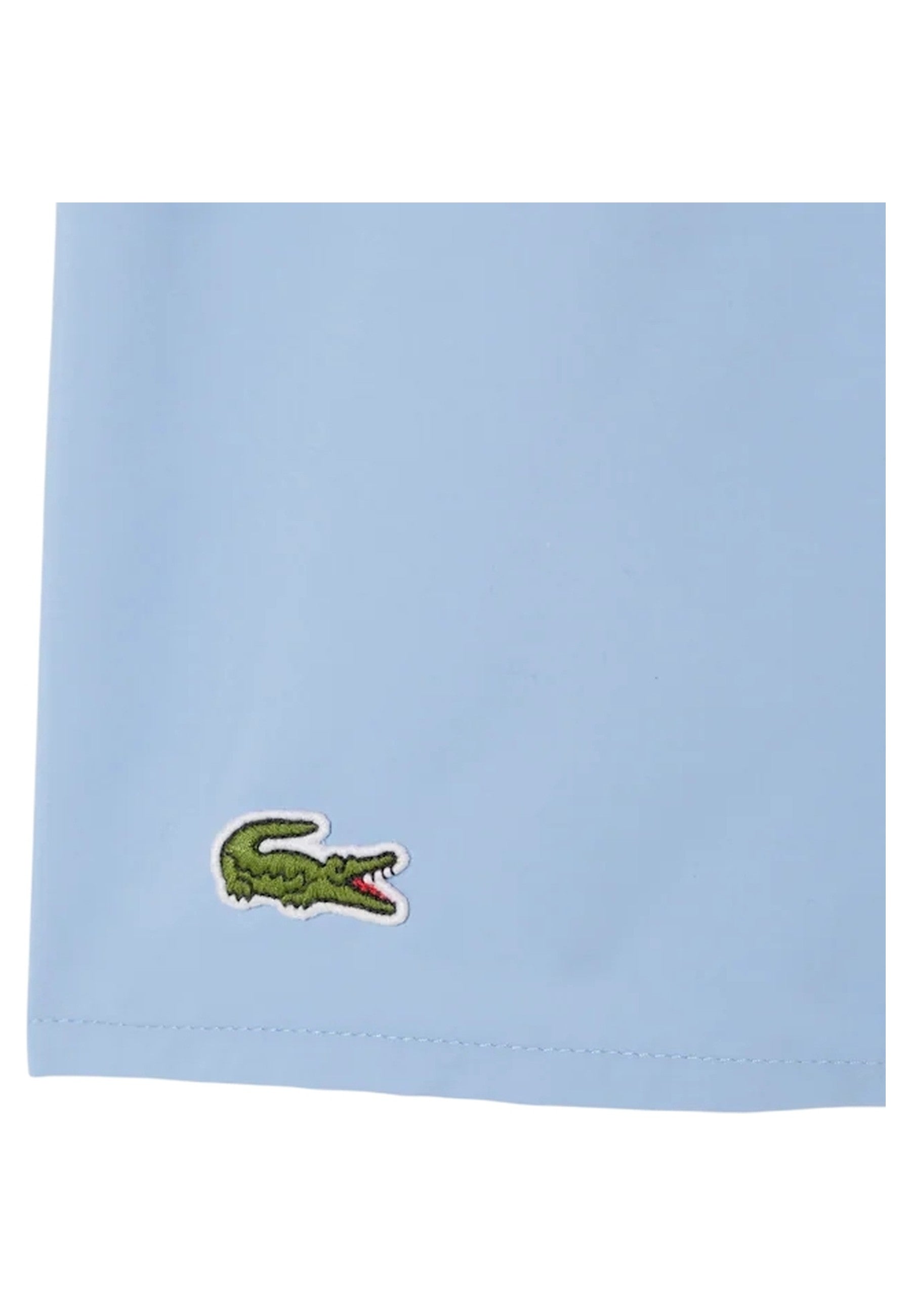 BAÑADOR LACOSTE CELESTE FAST DRY SMALL LOGO SWIMSHORT