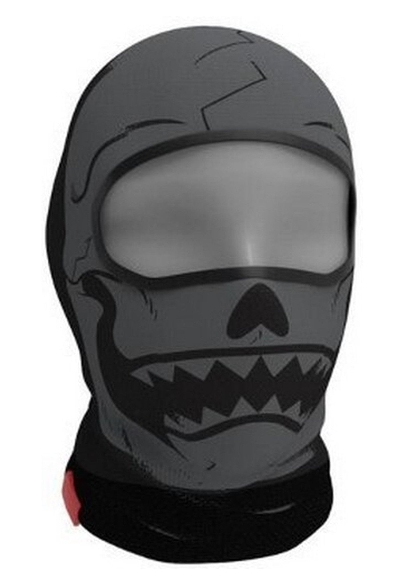 BALACLAVA SPRAYGROUND GRIS SKULL SHARKMOUTH SKI MASK - AREA ZERO