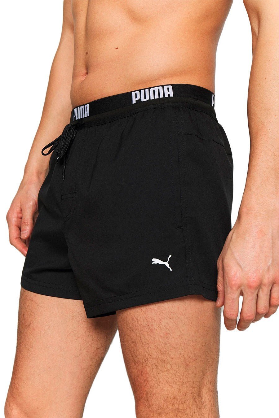 BAÑADOR PUMA NEGRO LOGO SWIMSHORT - AREA ZERO
