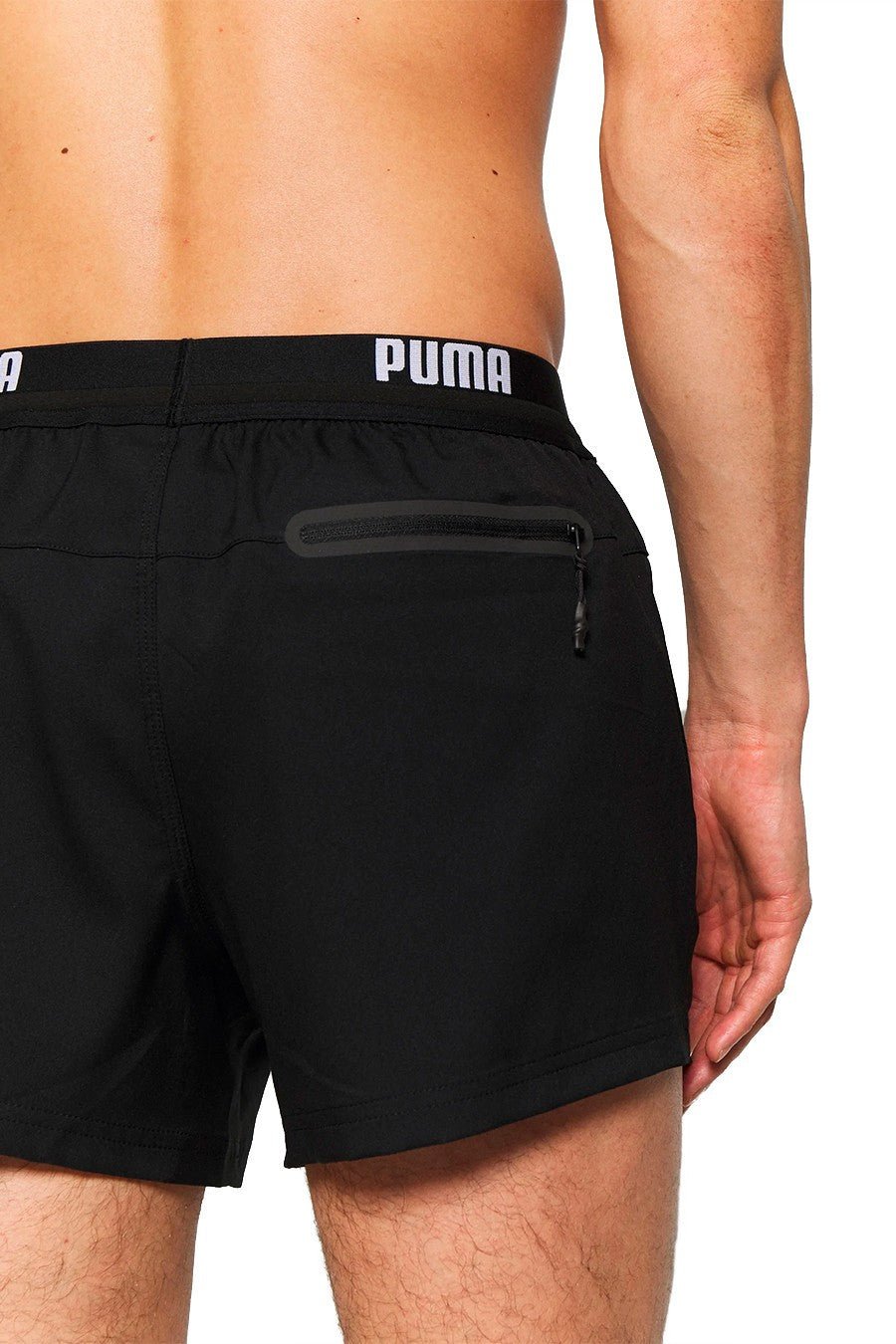 BAÑADOR PUMA NEGRO LOGO SWIMSHORT - AREA ZERO