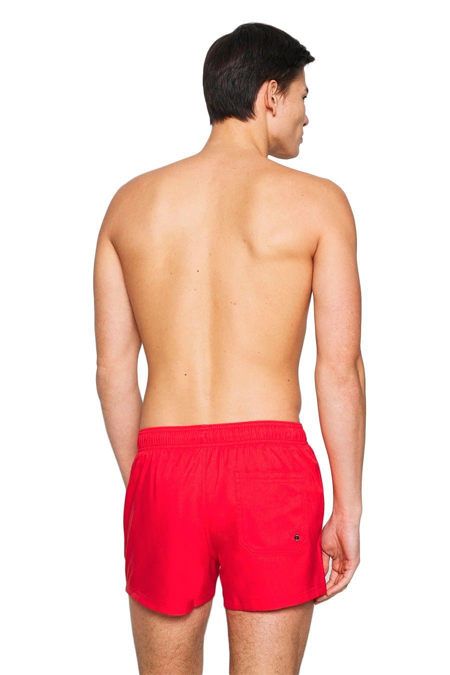 BAÑADOR PUMA ROJO LOGO ESTAMPADO PIERNA - AREA ZERO