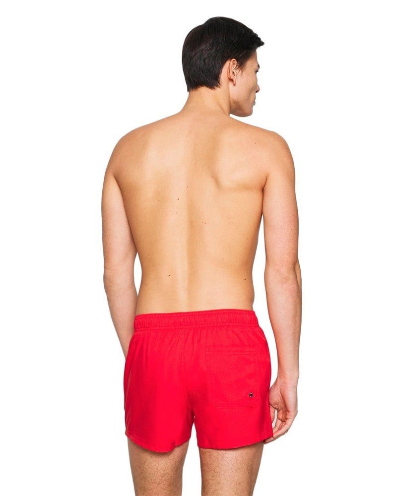 BAÑADOR PUMA ROJO LOGO ESTAMPADO PIERNA - AREA ZERO