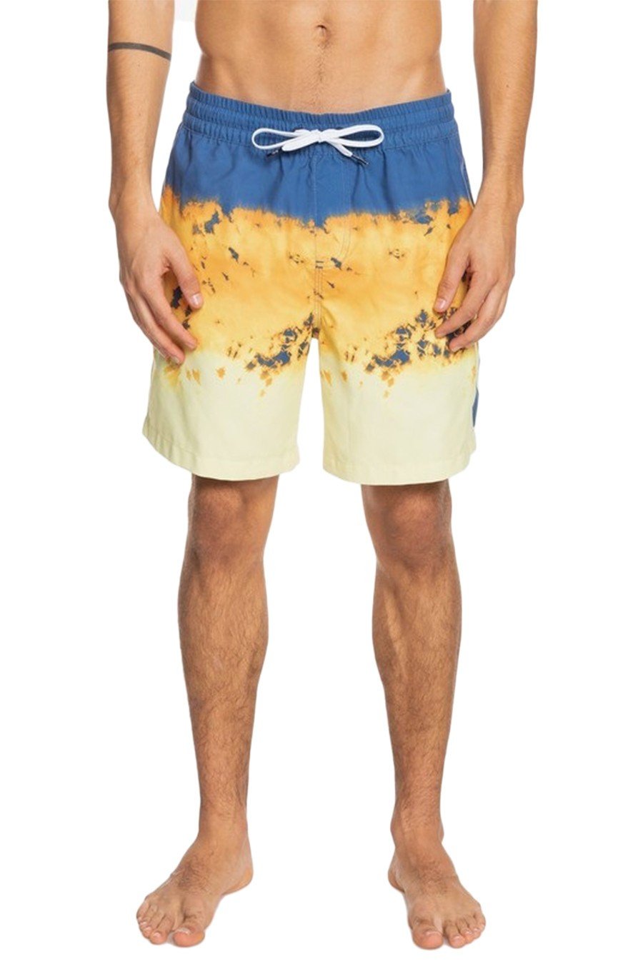 BAÑADOR QUIKSILVER BEIGE FRANJAS THUNDRHVL17 M JAMV BPZ6 - AREA ZERO