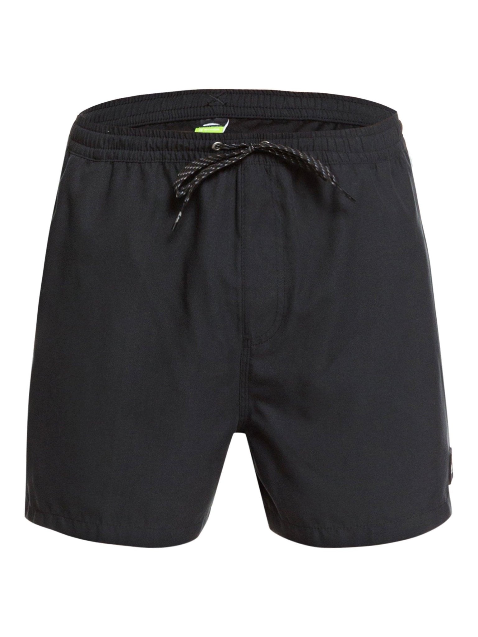 BAÑADOR QUIKSILVER NEGRO LOGO ETIQUETA BOLSILLO - AREA ZERO