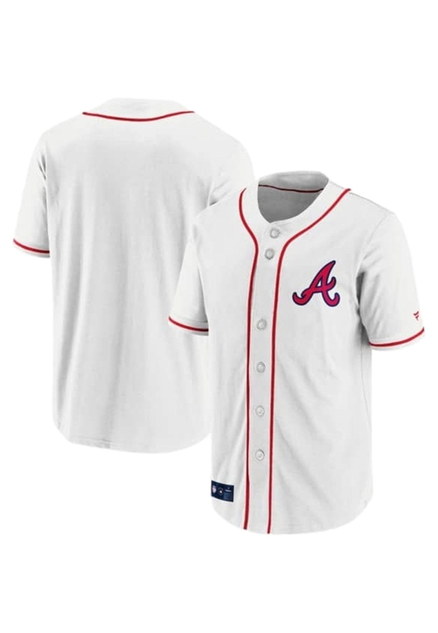 BEISBOLERA FANATICS BLANCA ATLANTA BRAVES MBL JERSEY - AREA ZERO