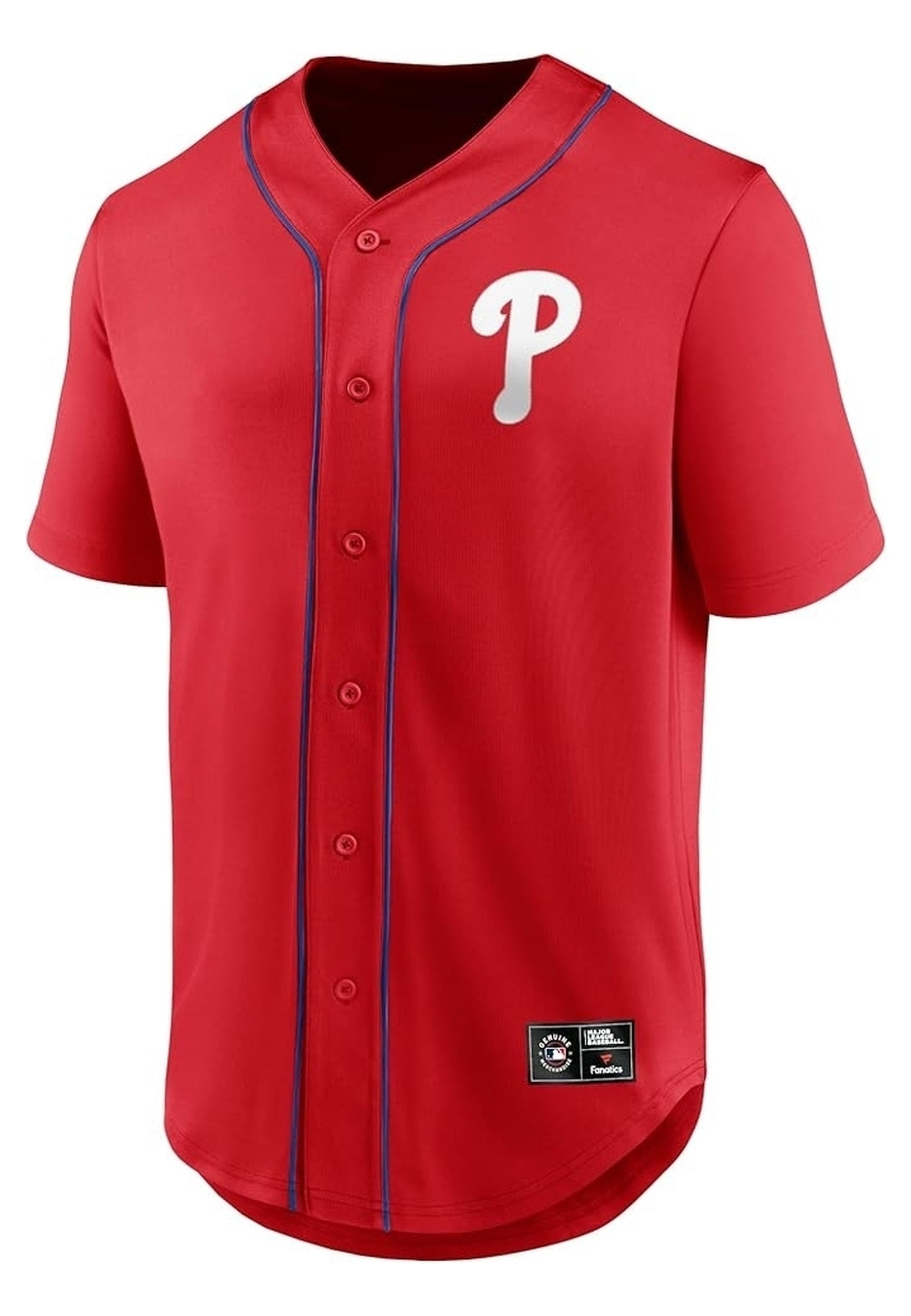 BEISBOLERA FANATICS ROJA PHILADELPHIA PHILLIES MLB JERSEY