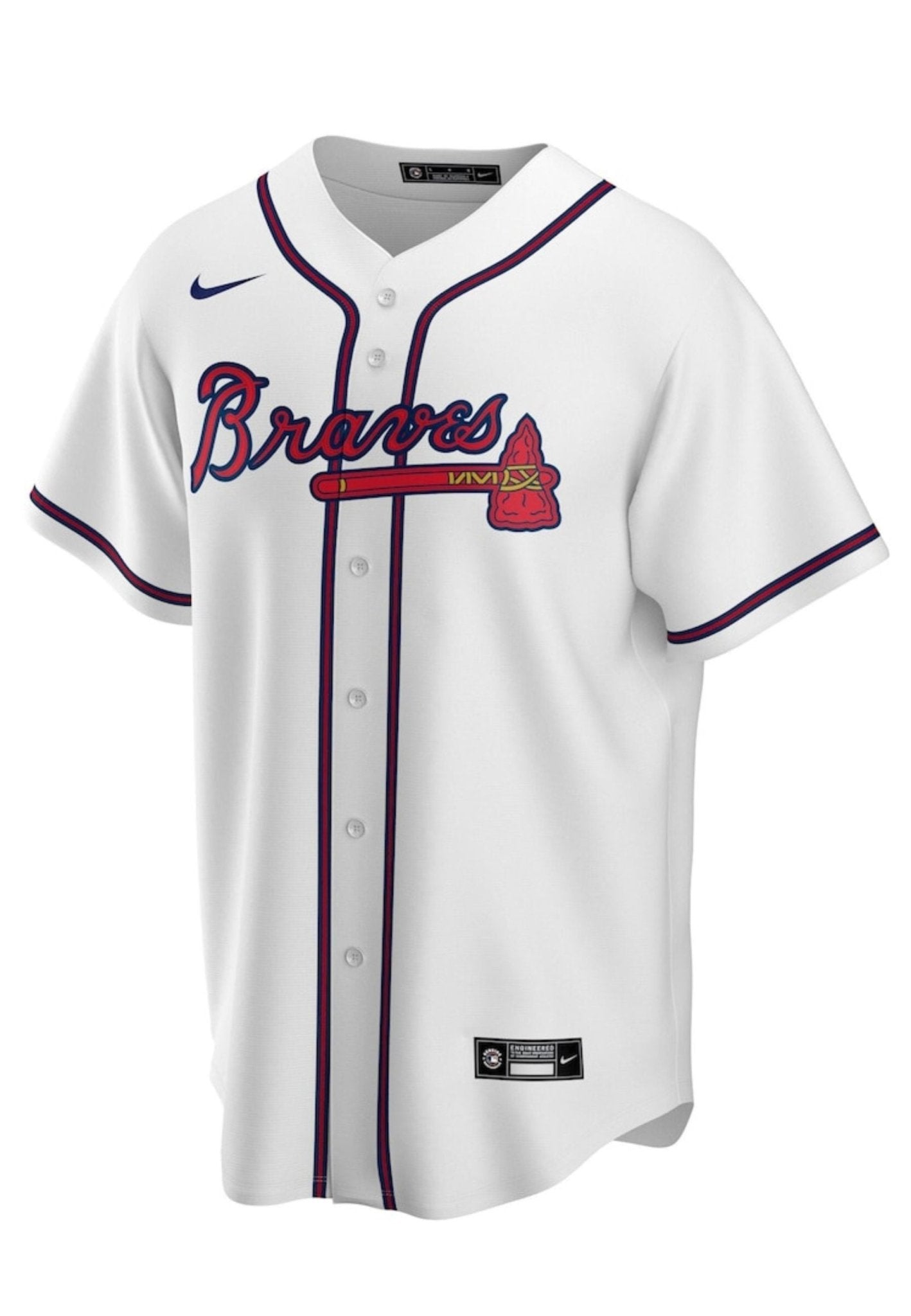 BEISBOLERA NIKE BLANCA ATLANTA BRAVES BASEBALL JERSEY - AREA ZERO
