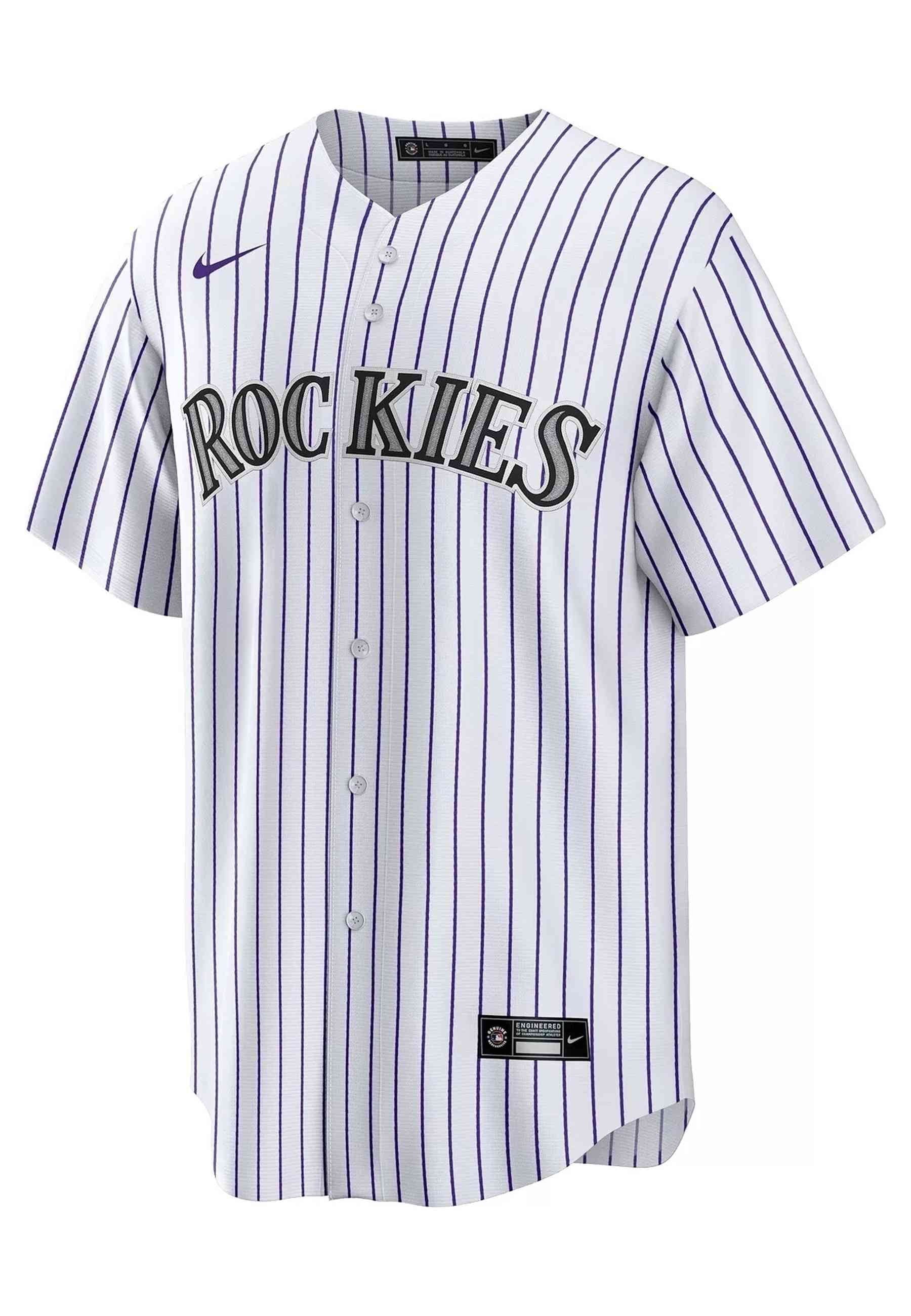 BEISBOLERA NIKE BLANCA COLORADO ROCKIES HOME JERSEY
