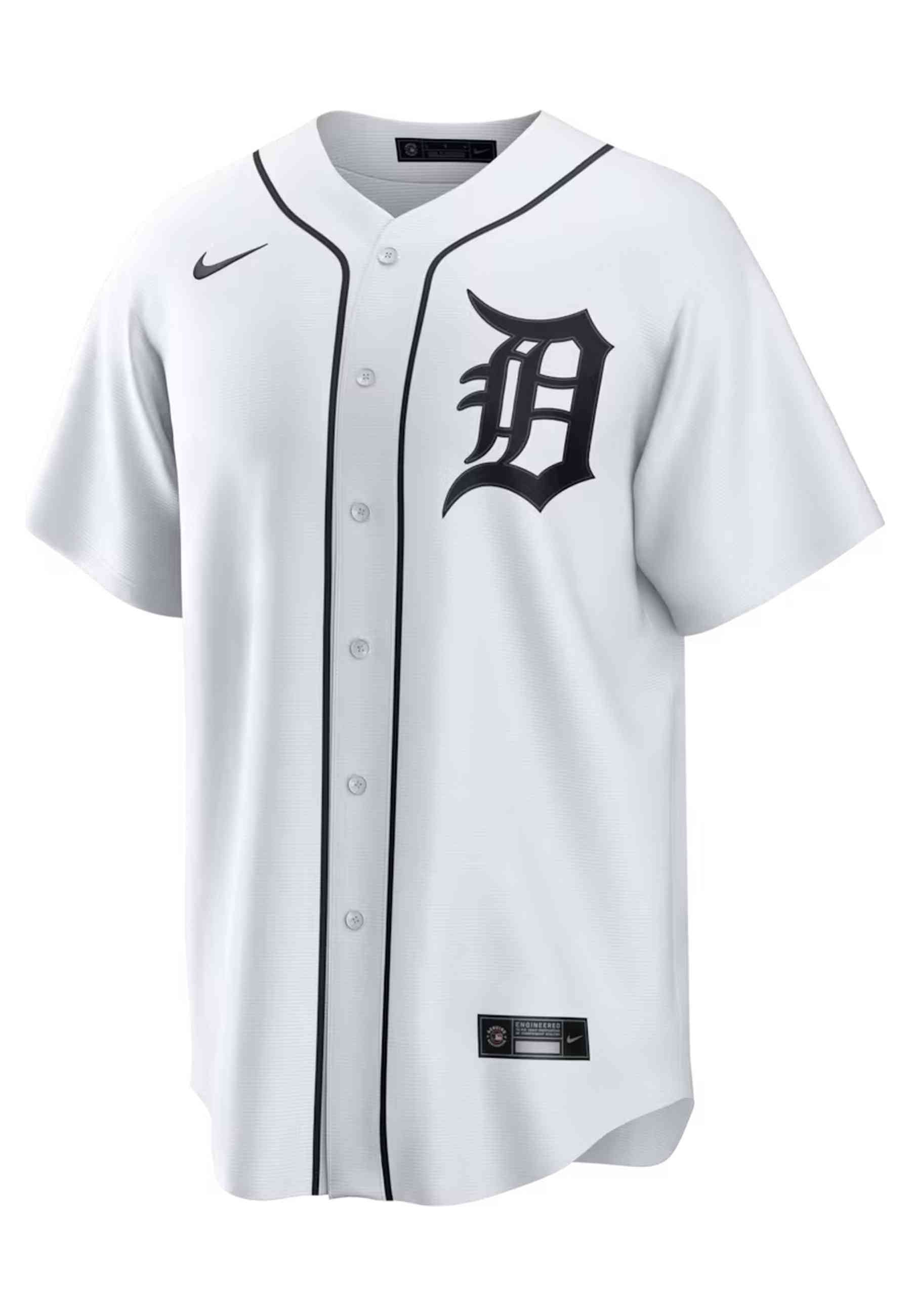 BEISBOLERA NIKE BLANCA DETROIT TIGERS HOME JERSEY