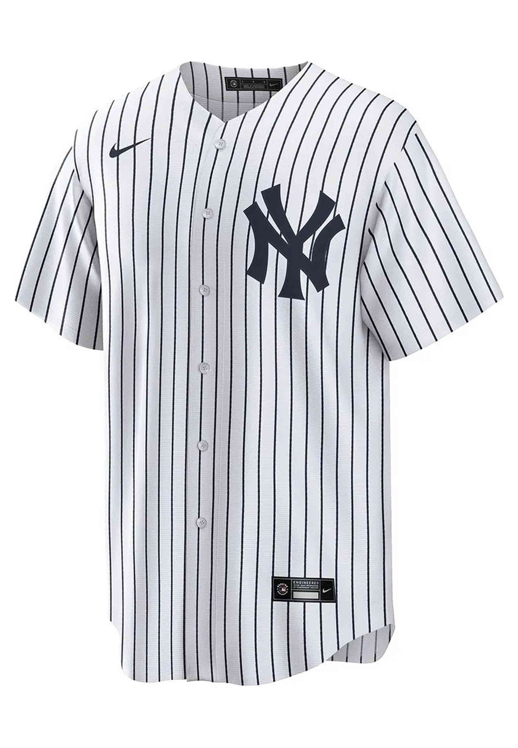 BEISBOLERA NIKE BLANCA NEW YORK YANKEES STRIPES SHIRT