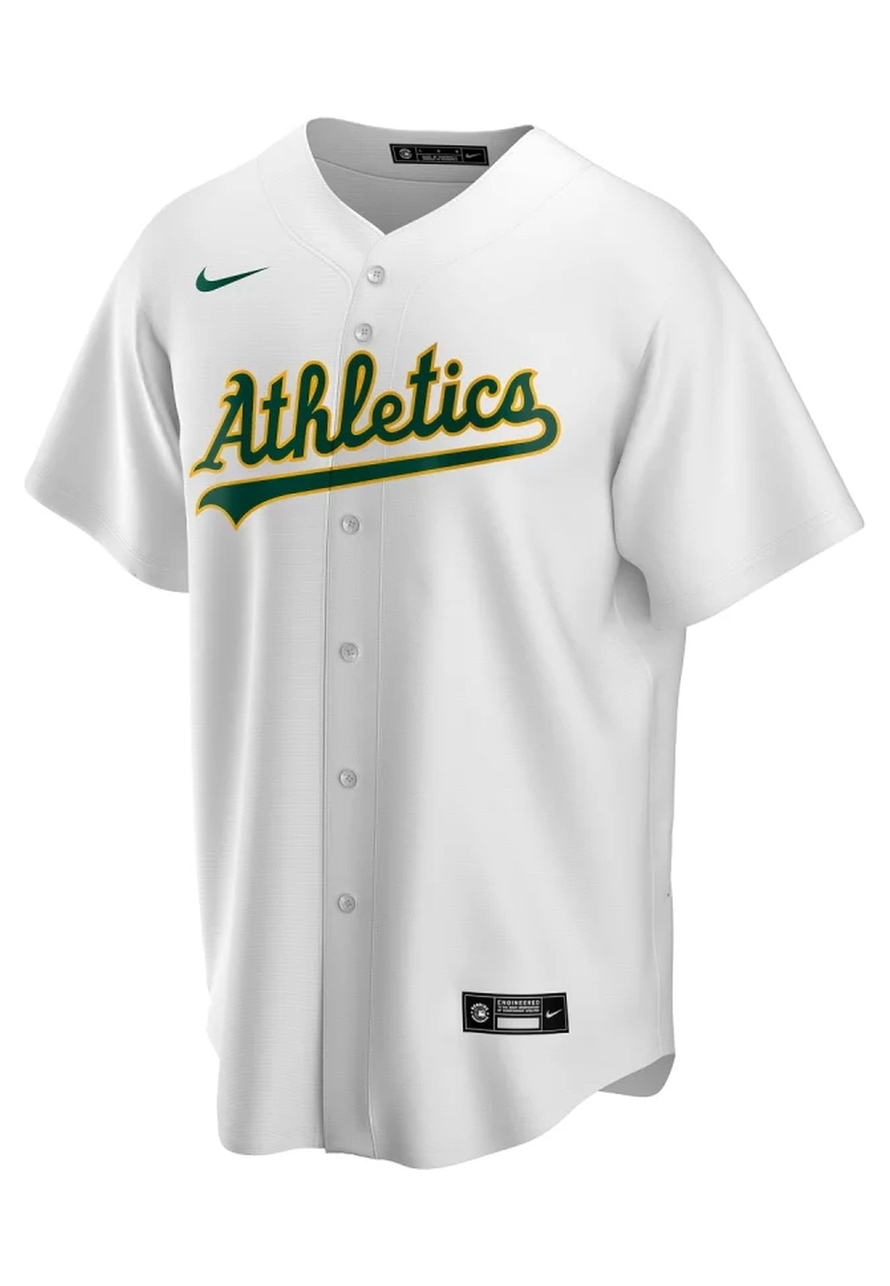 BEISBOLERA NIKE BLANCA OAKLAND ATHLETICS BASEBALL JERSEY