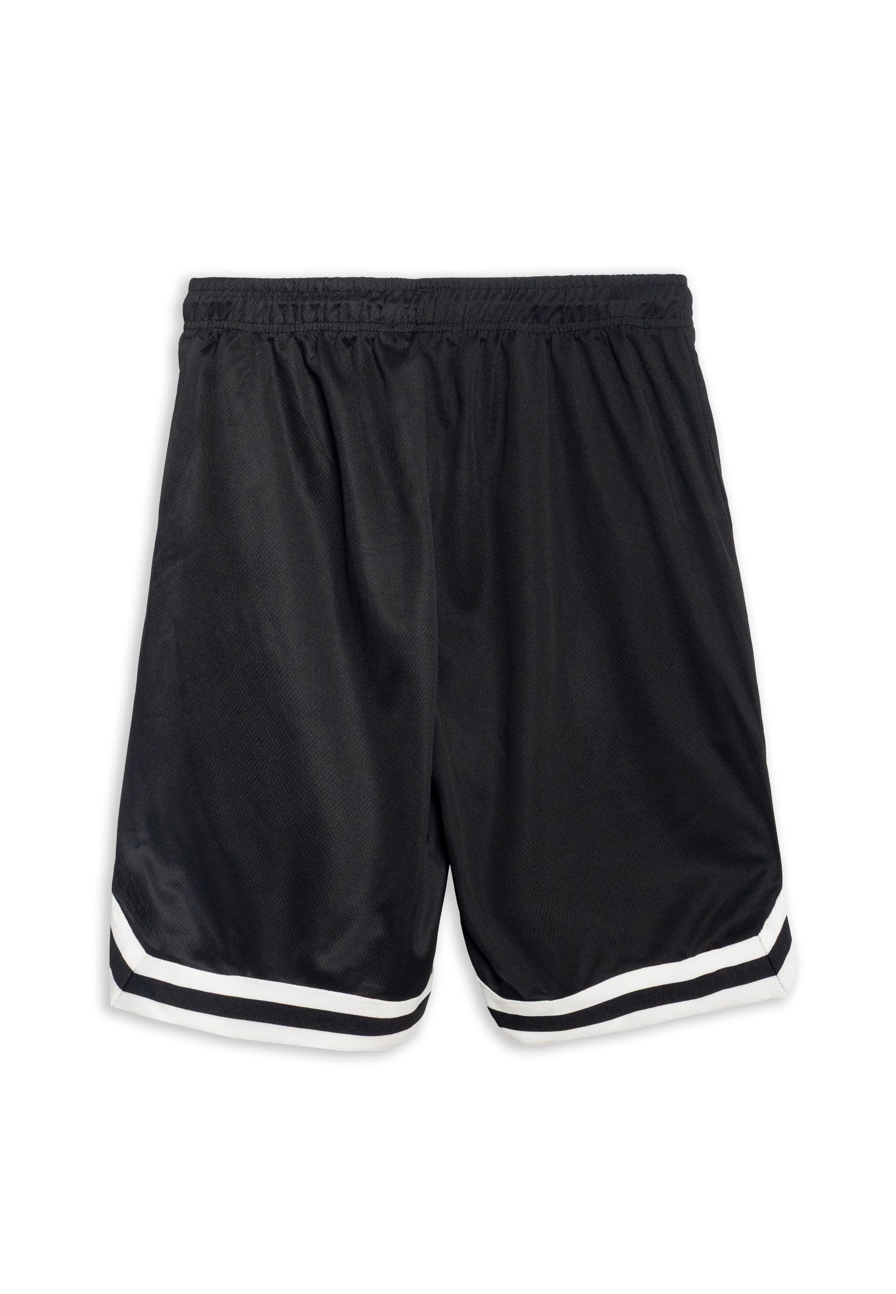 BERMUDA NEGRA CHICAGO 23 FRONT LOGO PANT