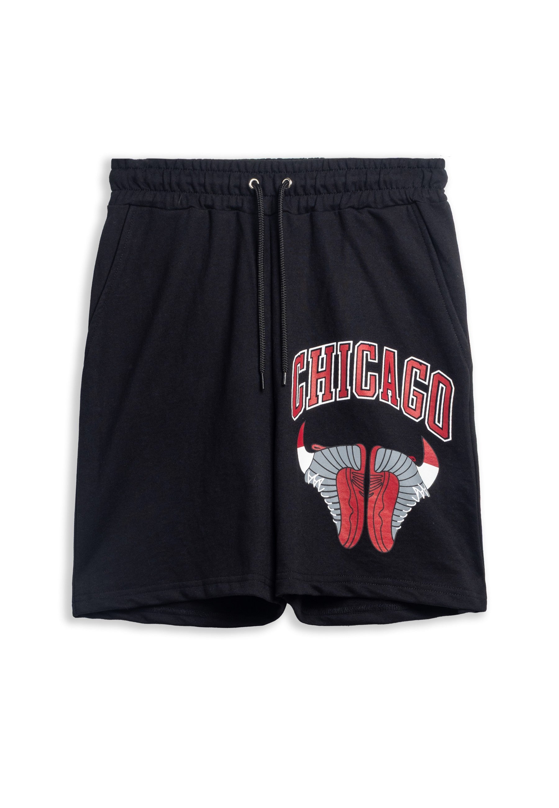 BERMUDA NEGRA CHICAGO SNEAKERS SHORT