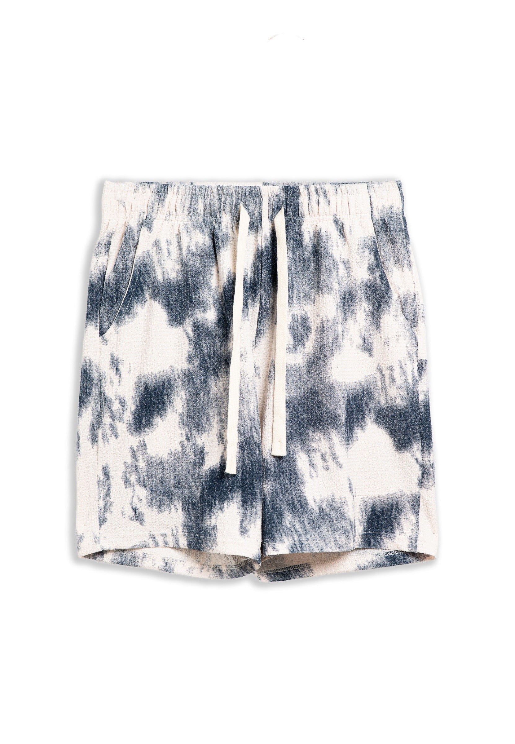 BERMUDA BEIGE BRAIDED TYE DYE SHORT
