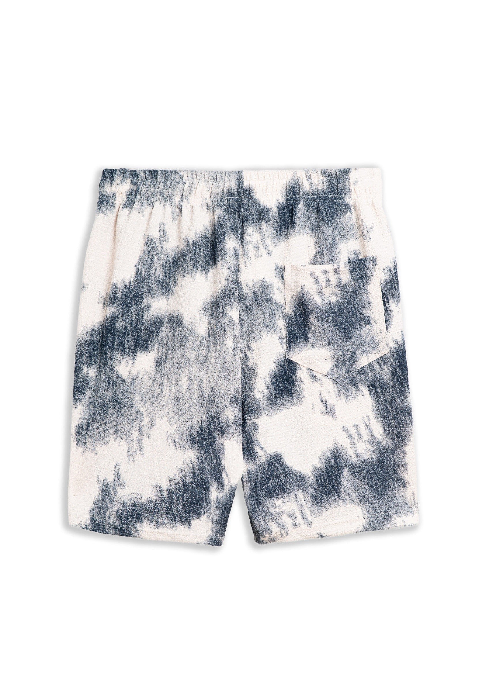 BERMUDA BEIGE BRAIDED TYE DYE SHORT