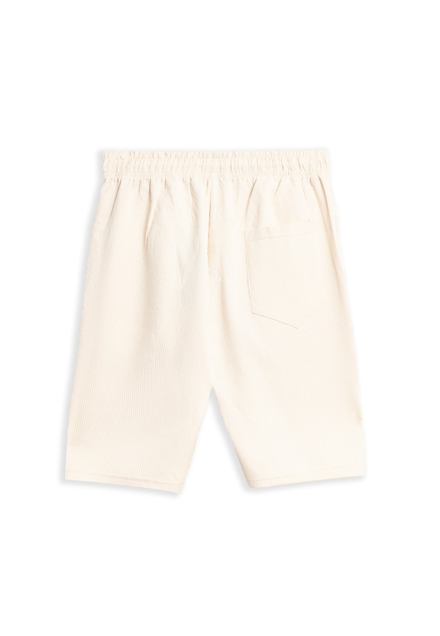 BERMUDA BEIGE STRIPED SHORT - AREA ZERO