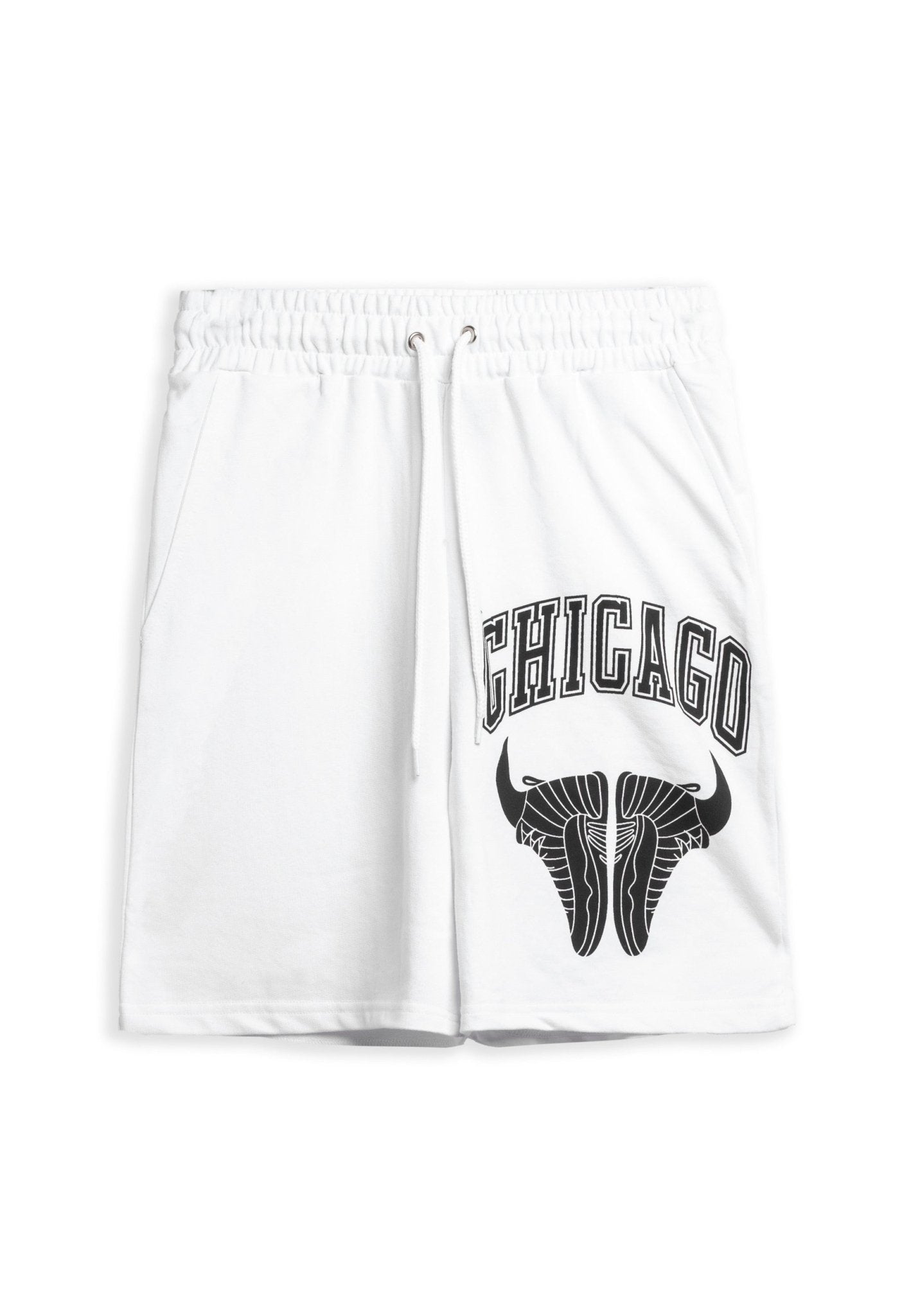 BERMUDA BLANCA CHICAGO SNEAKERS INFILL LOGO SHORTS - AREA ZERO